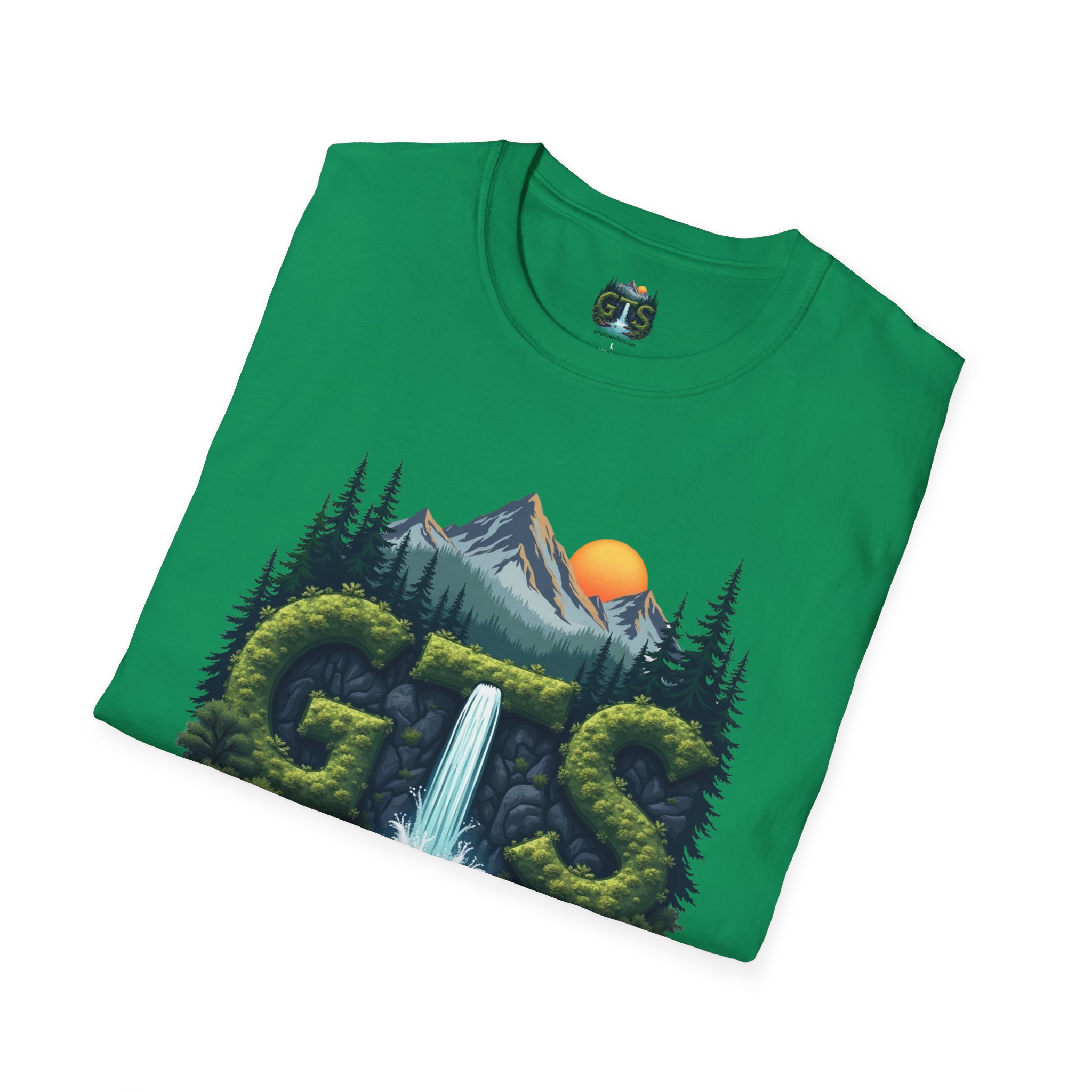 Nature-Inspired Gorge Town Graphic T-Shirt, Perfect for Outdoor Lovers, Adventure Apparel, Gift for Hikers, Casual Wear, Eco-Friendly Clothing - Image 60