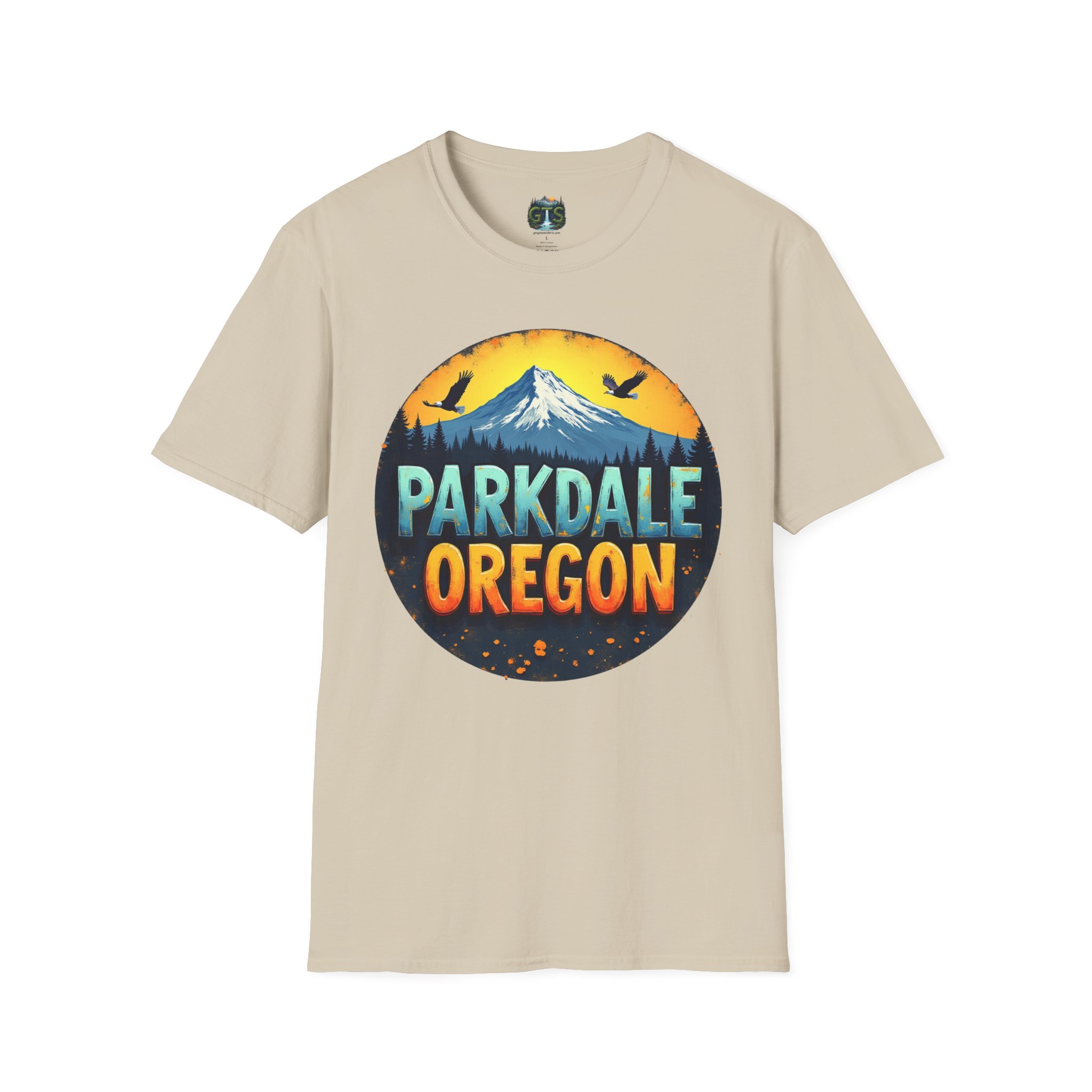 Parkdale Oregon Graphic T-Shirt, Unisex Softstyle Tee, Adventure Shirt, Nature Lovers Gift, Casual Wear, Outdoor Enthusiast Apparel - Image 11