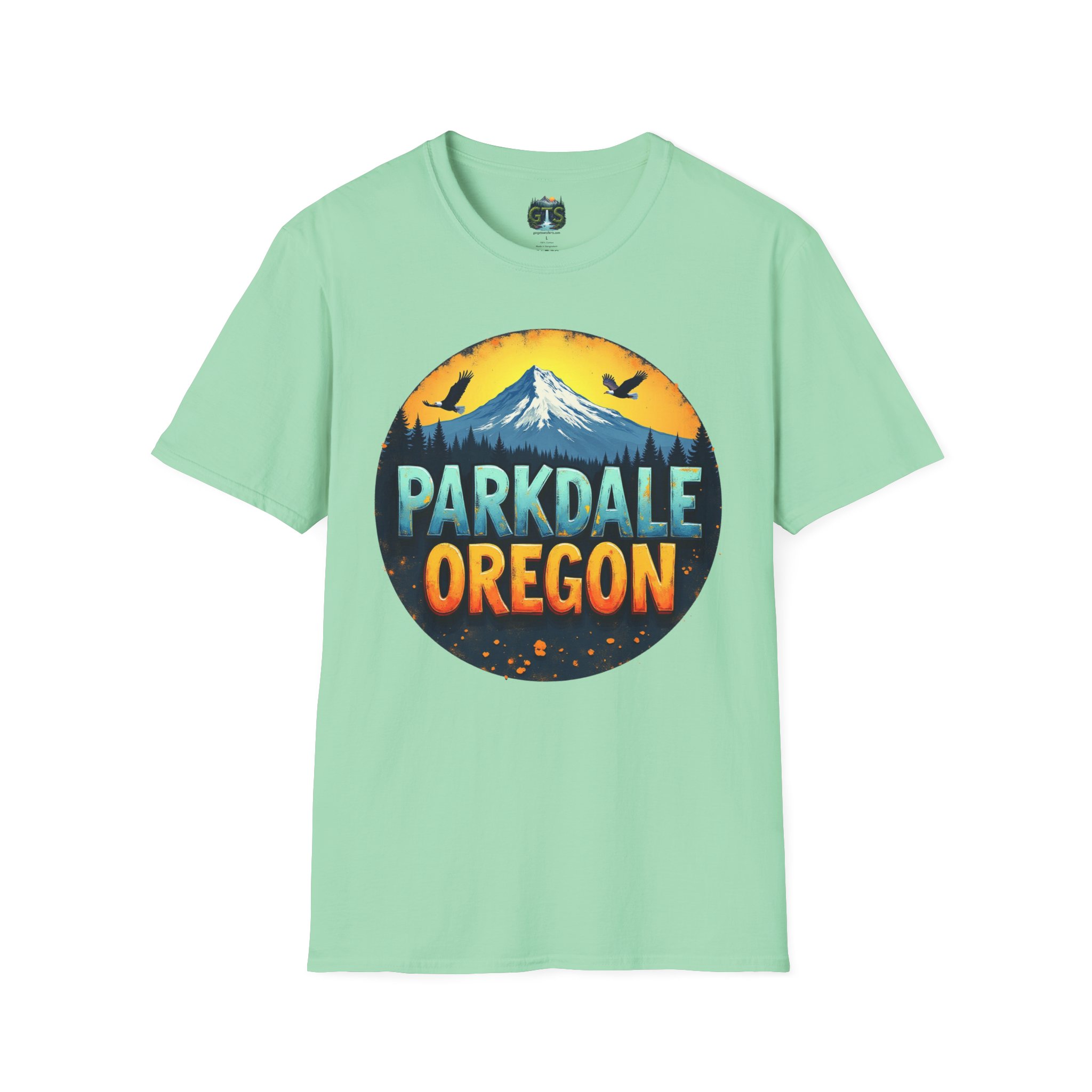 Parkdale Oregon Graphic T-Shirt, Unisex Softstyle Tee, Adventure Shirt, Nature Lovers Gift, Casual Wear, Outdoor Enthusiast Apparel - Image 46