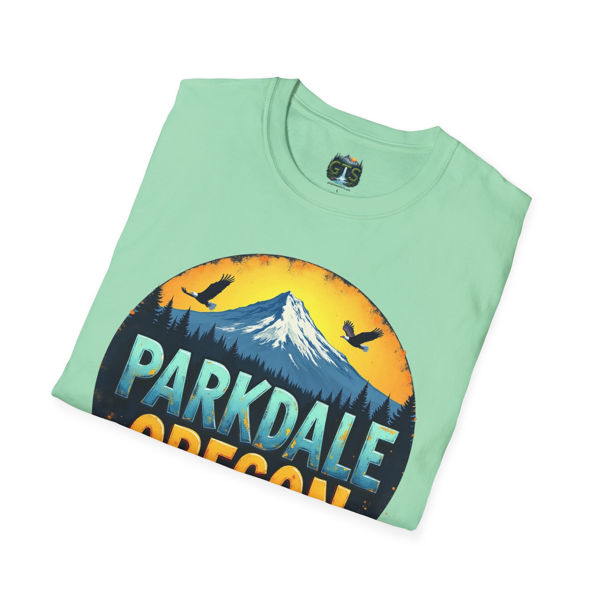 Parkdale Oregon Graphic T-Shirt, Unisex Softstyle Tee, Adventure Shirt, Nature Lovers Gift, Casual Wear, Outdoor Enthusiast Apparel - Image 48