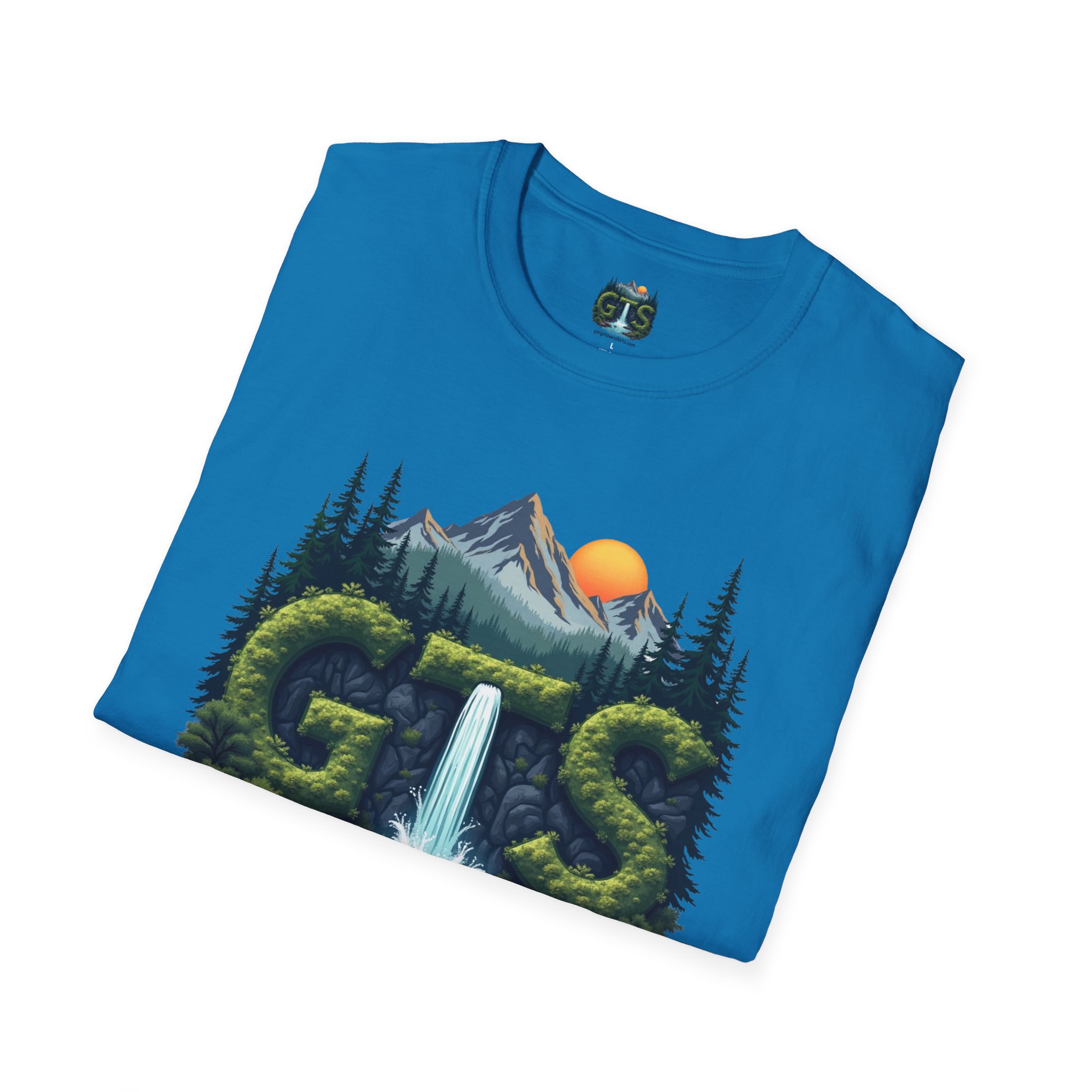 Nature-Inspired Gorge Town Graphic T-Shirt, Perfect for Outdoor Lovers, Adventure Apparel, Gift for Hikers, Casual Wear, Eco-Friendly Clothing - Image 81