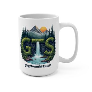 Columbia River Gorge Town Shirts - 15oz Mug