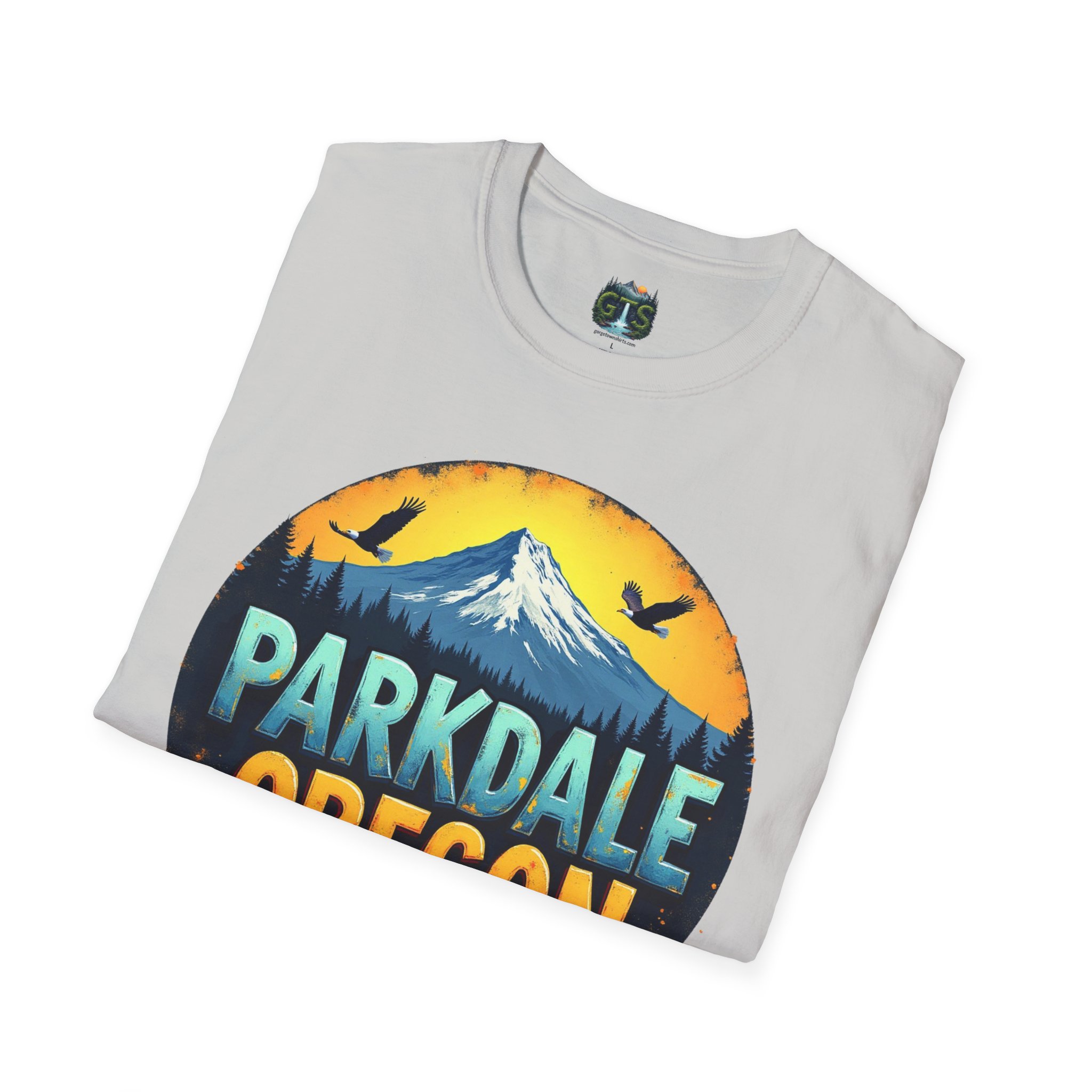 Parkdale Oregon Graphic T-Shirt, Unisex Softstyle Tee, Adventure Shirt, Nature Lovers Gift, Casual Wear, Outdoor Enthusiast Apparel - Image 18