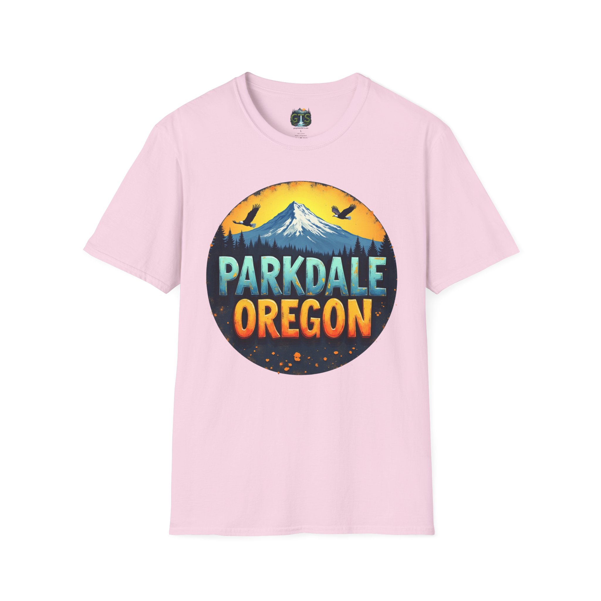 Parkdale Oregon Graphic T-Shirt, Unisex Softstyle Tee, Adventure Shirt, Nature Lovers Gift, Casual Wear, Outdoor Enthusiast Apparel - Image 71