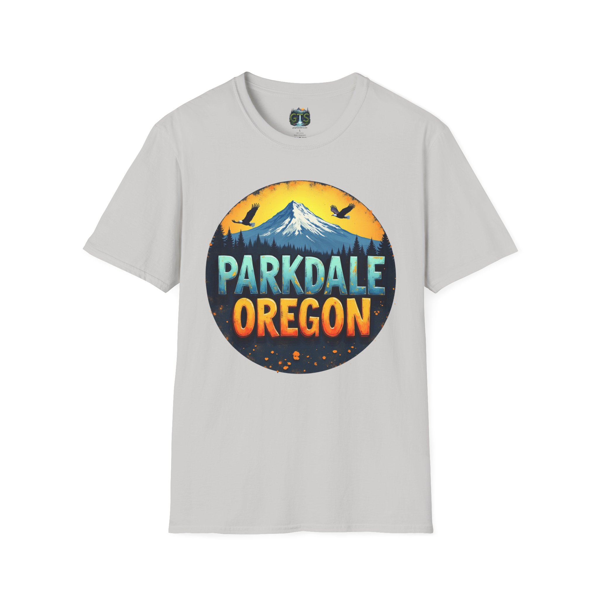 Parkdale Oregon Graphic T-Shirt, Unisex Softstyle Tee, Adventure Shirt, Nature Lovers Gift, Casual Wear, Outdoor Enthusiast Apparel - Image 16