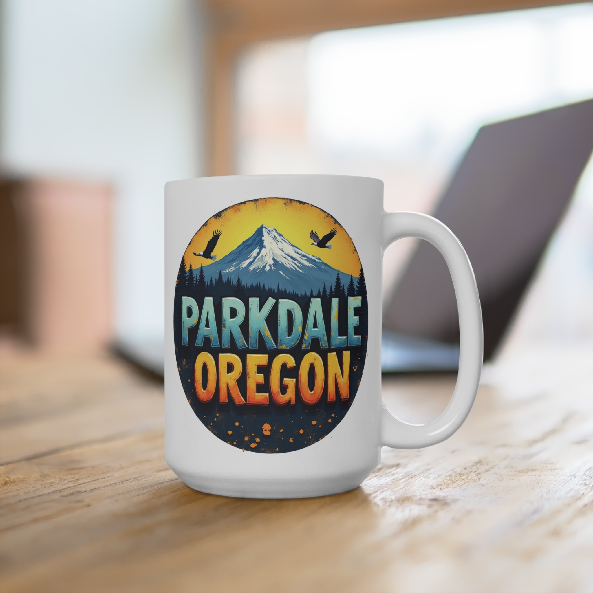 Parkdale Oregon Mug 15oz - Image 3