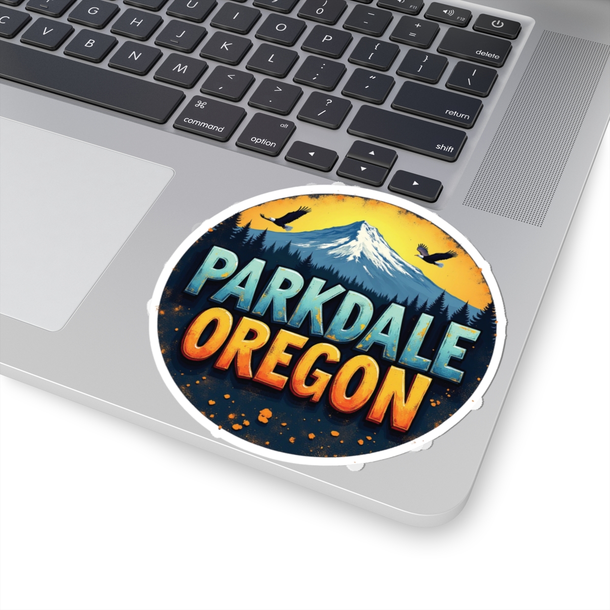 Parkdale Oregon Mountain Sticker — Scenic Outdoor Travel Decal - Image 5