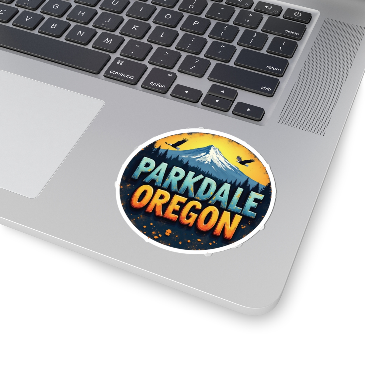 Parkdale Oregon Mountain Sticker — Scenic Outdoor Travel Decal - Image 3