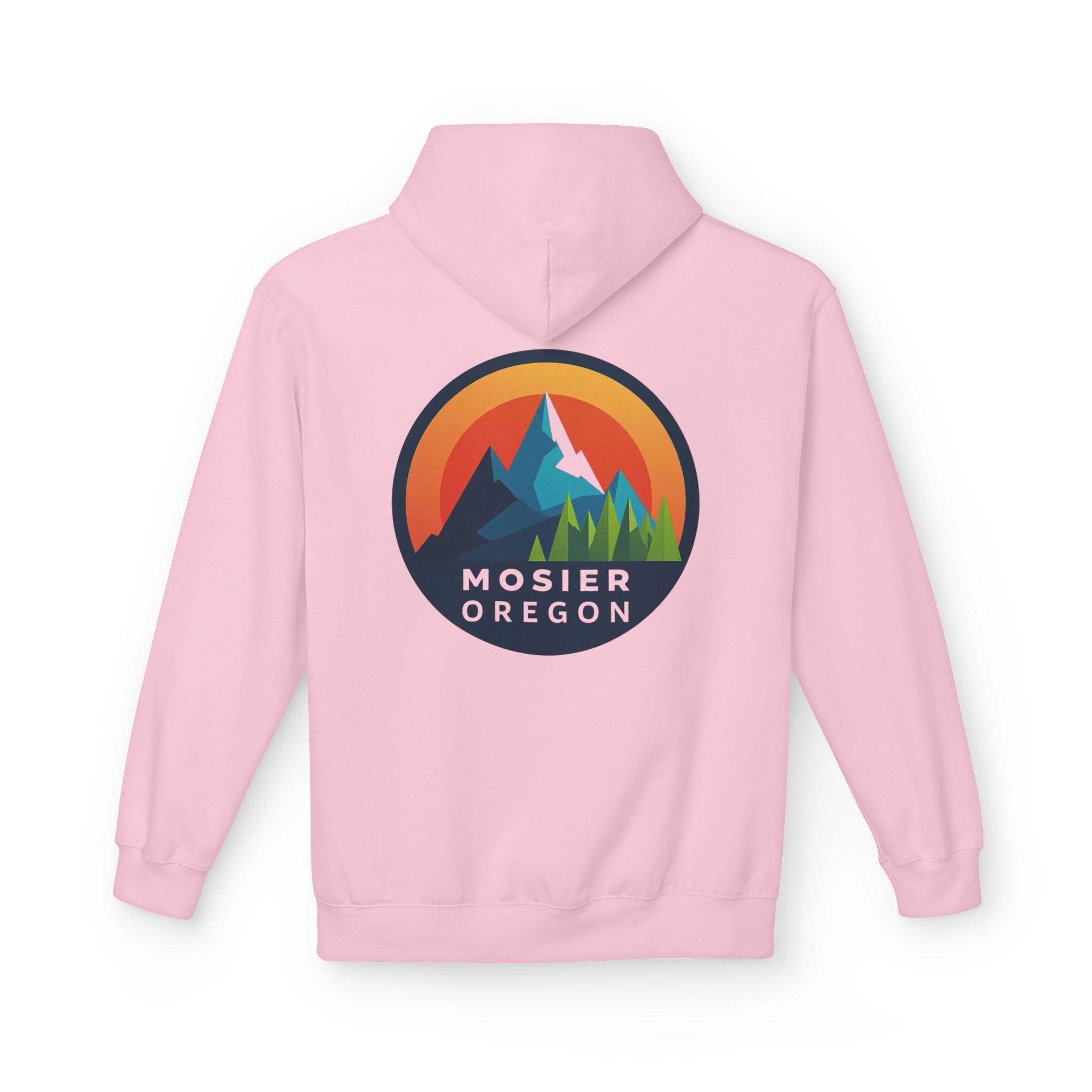 Mosier Oregon Mountain Hoodie — Retro Sunset Outdoor Pullover - Image 46