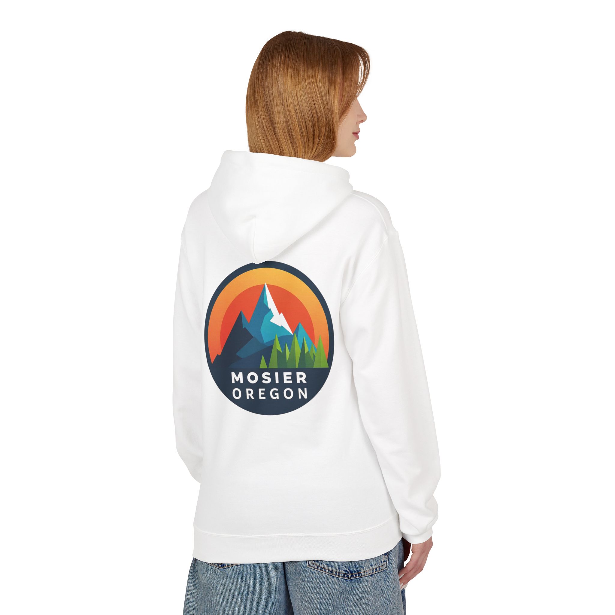 Mosier Oregon Mountain Hoodie — Retro Sunset Outdoor Pullover - Image 8