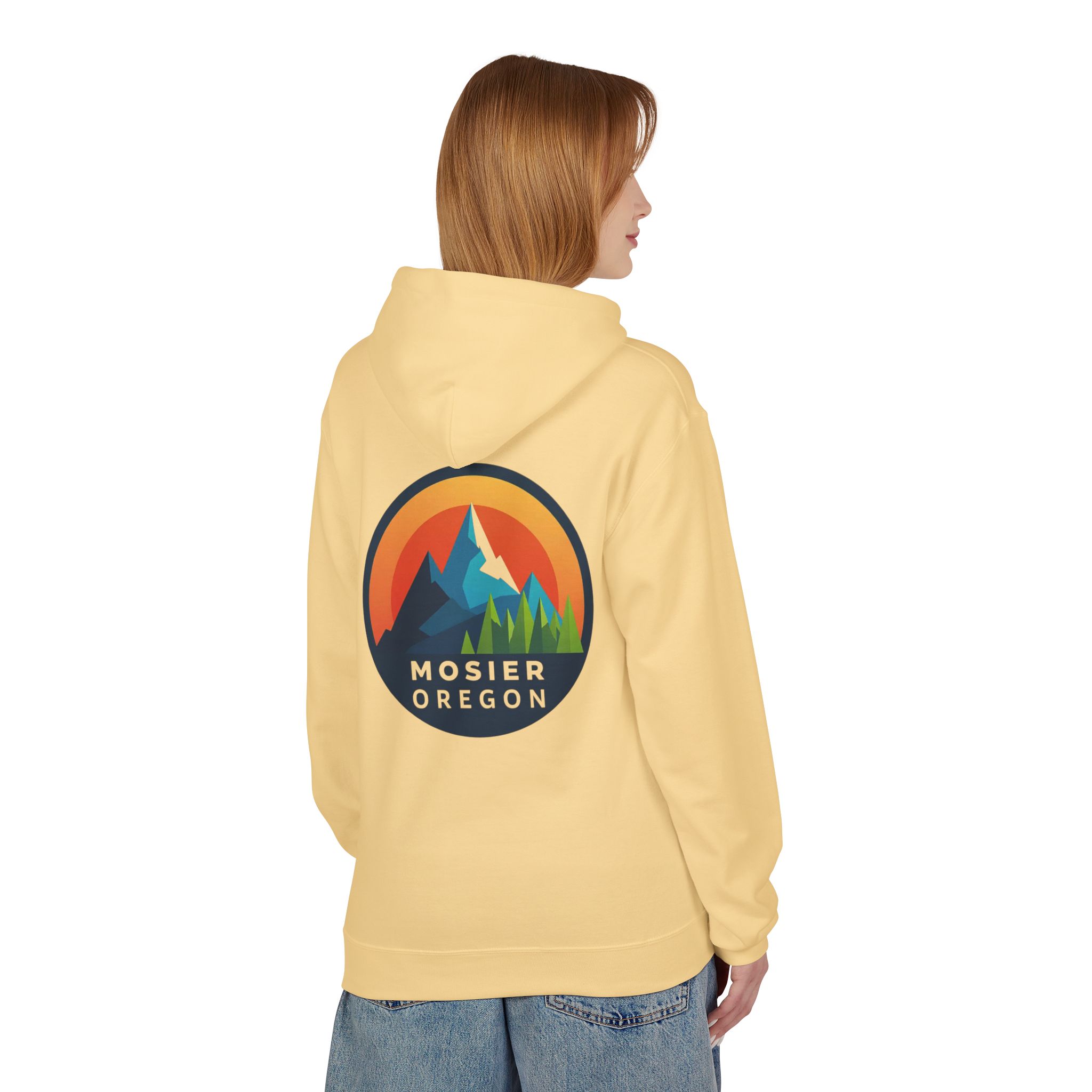 Mosier Oregon Mountain Hoodie — Retro Sunset Outdoor Pullover - Image 20