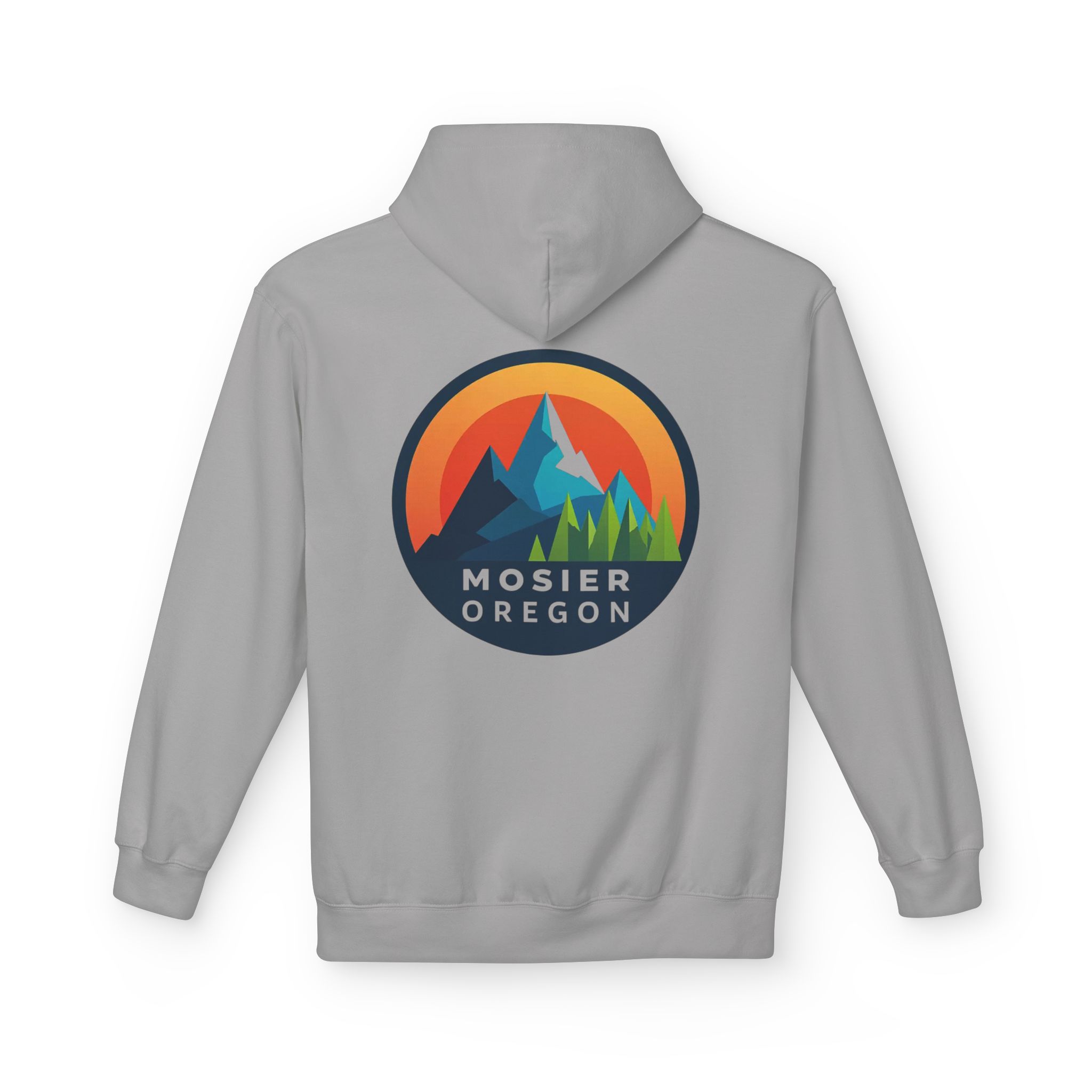 Mosier Oregon Mountain Hoodie — Retro Sunset Outdoor Pullover - Image 10