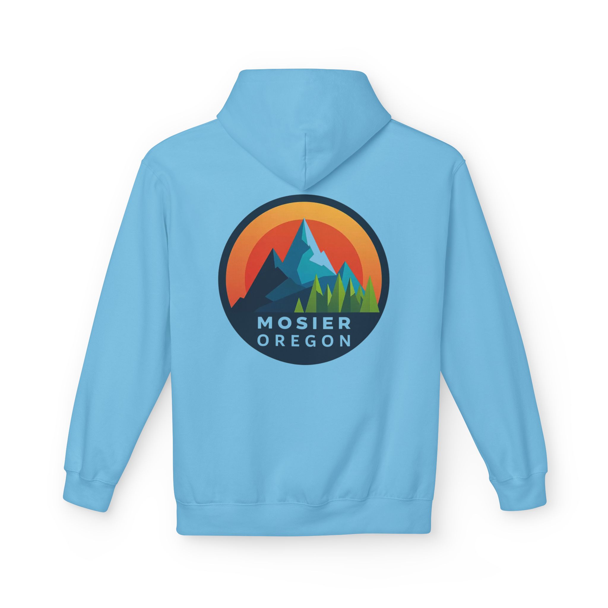 Mosier Oregon Mountain Hoodie — Retro Sunset Outdoor Pullover - Image 38