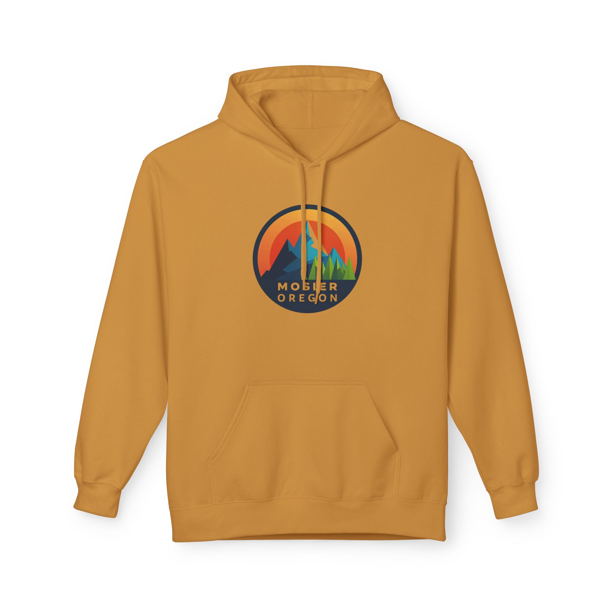 Mosier Oregon Mountain Hoodie — Retro Sunset Outdoor Pullover - Image 21