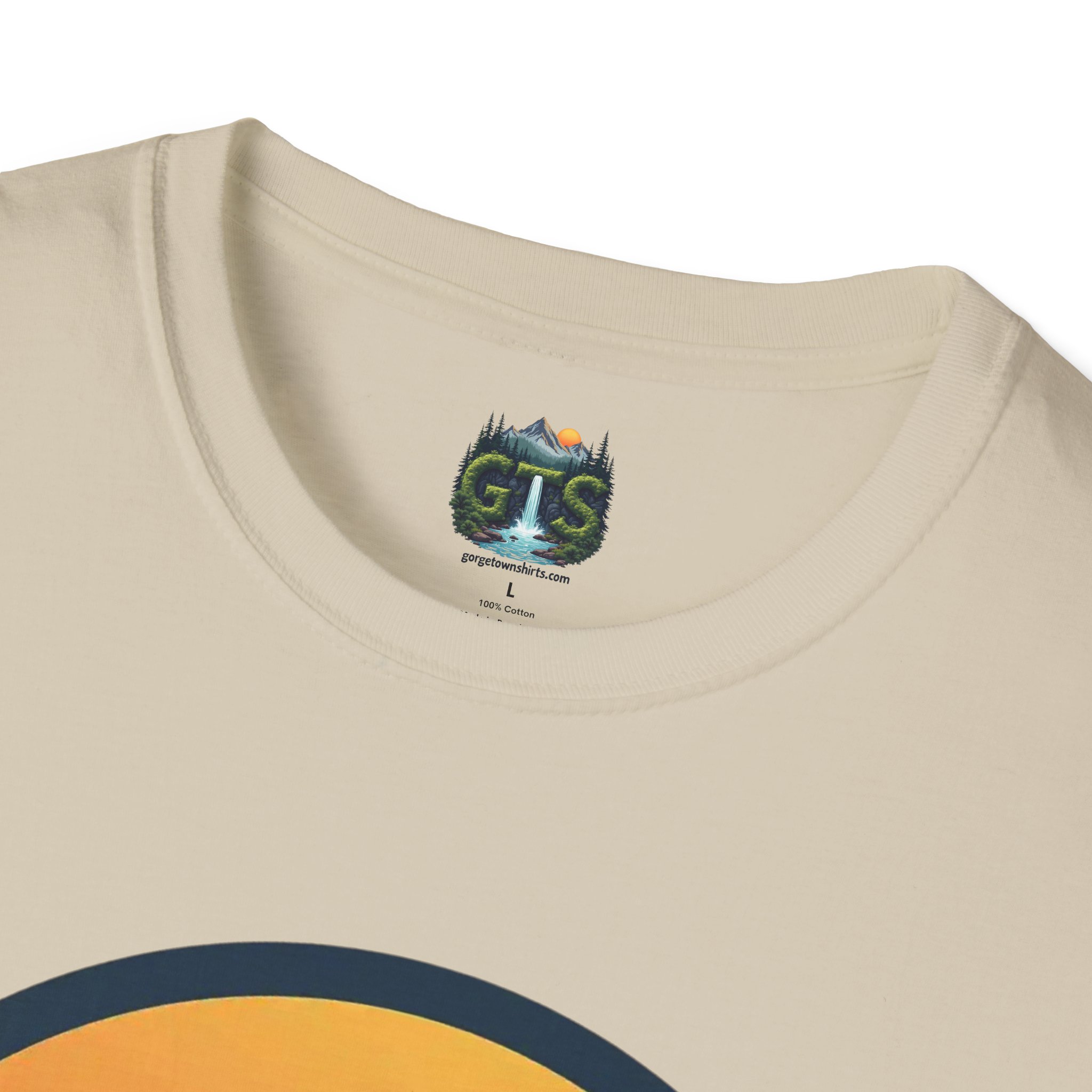 Mosier Oregon Mountain Badge T-Shirt - Image 7