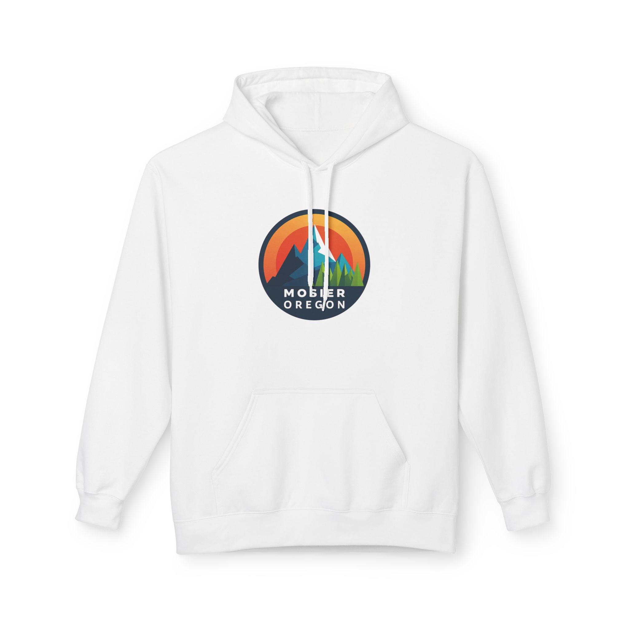 Mosier Oregon Mountain Hoodie — Retro Sunset Outdoor Pullover - Image 5