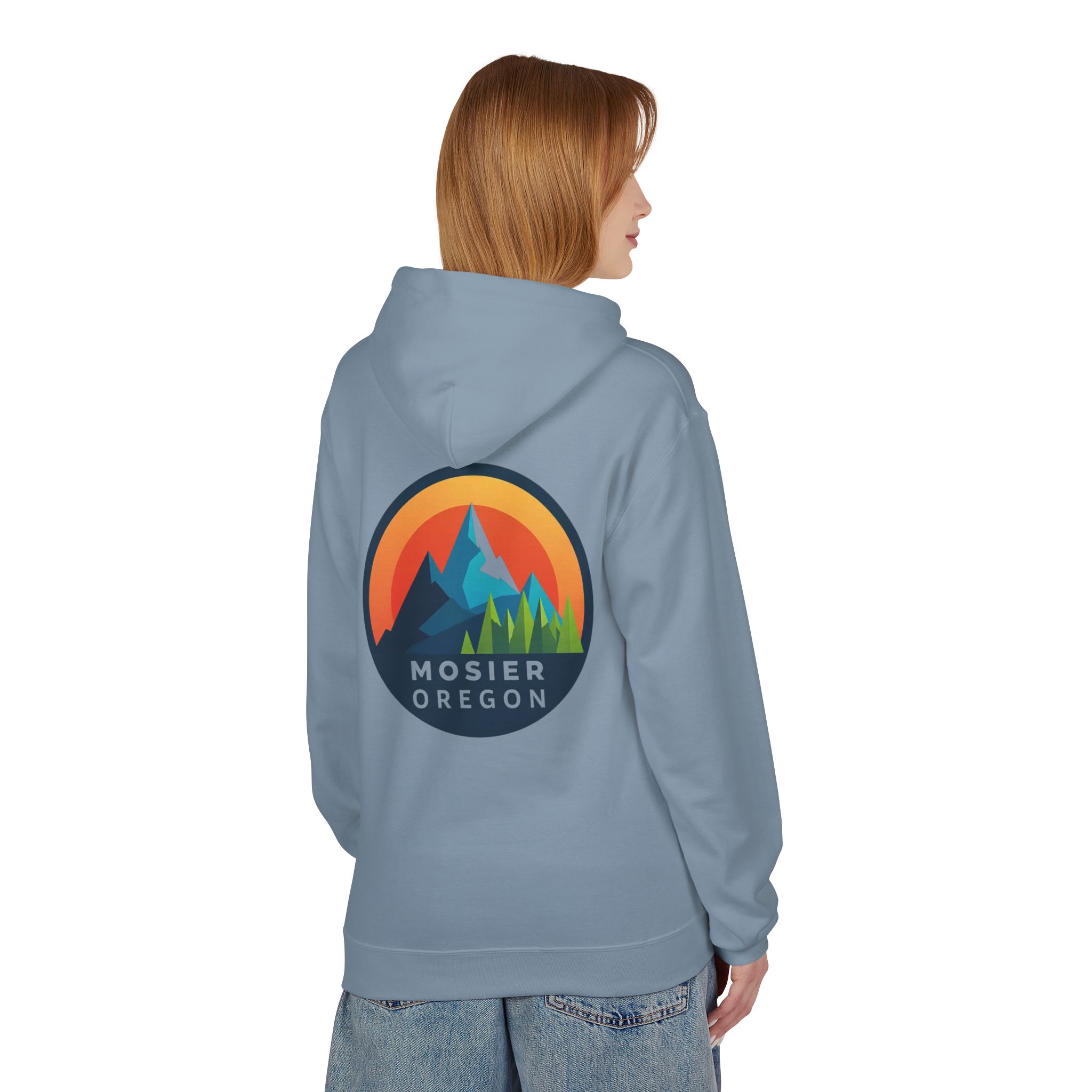 Mosier Oregon Mountain Hoodie — Retro Sunset Outdoor Pullover - Image 44
