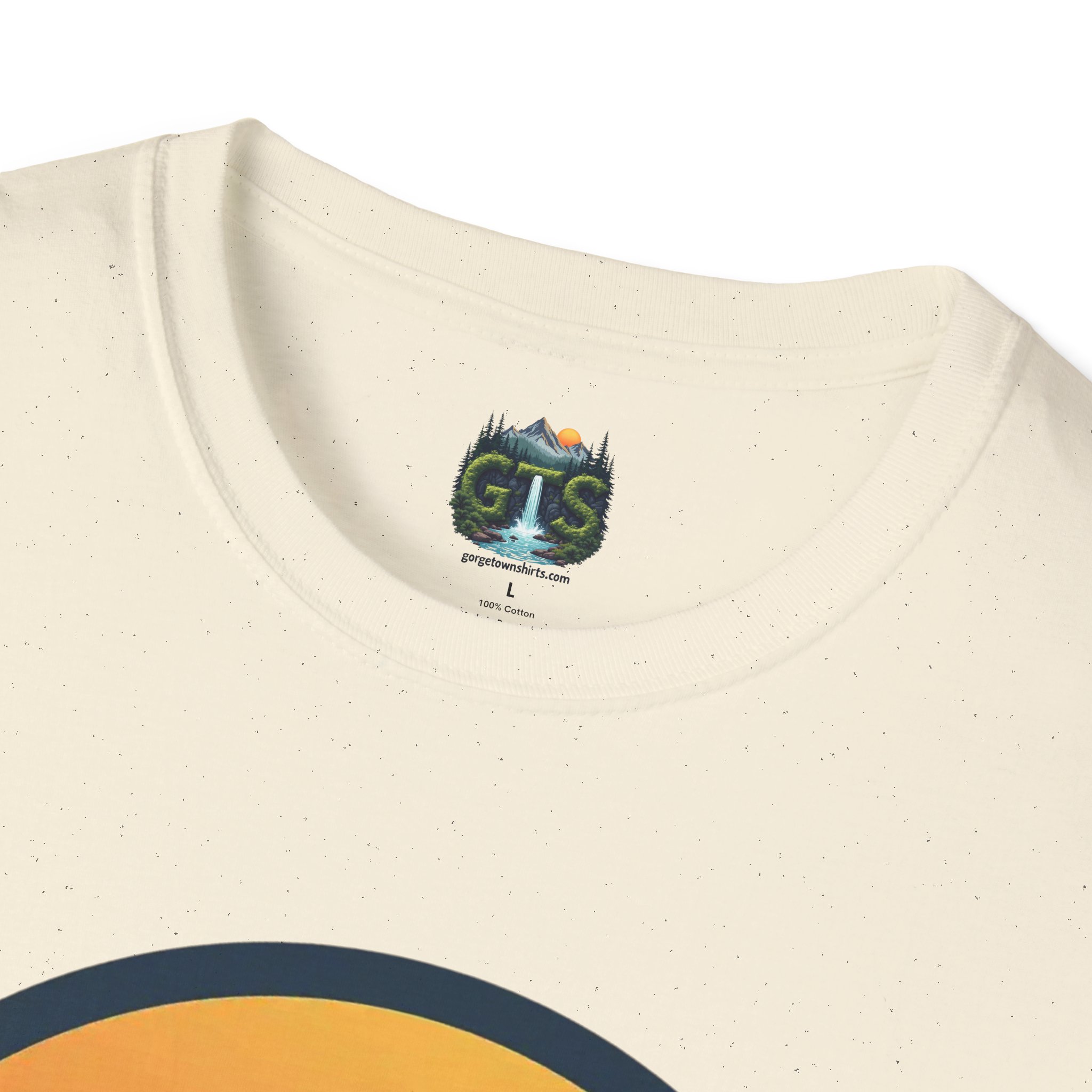 Mosier Oregon Mountain Badge T-Shirt - Image 17