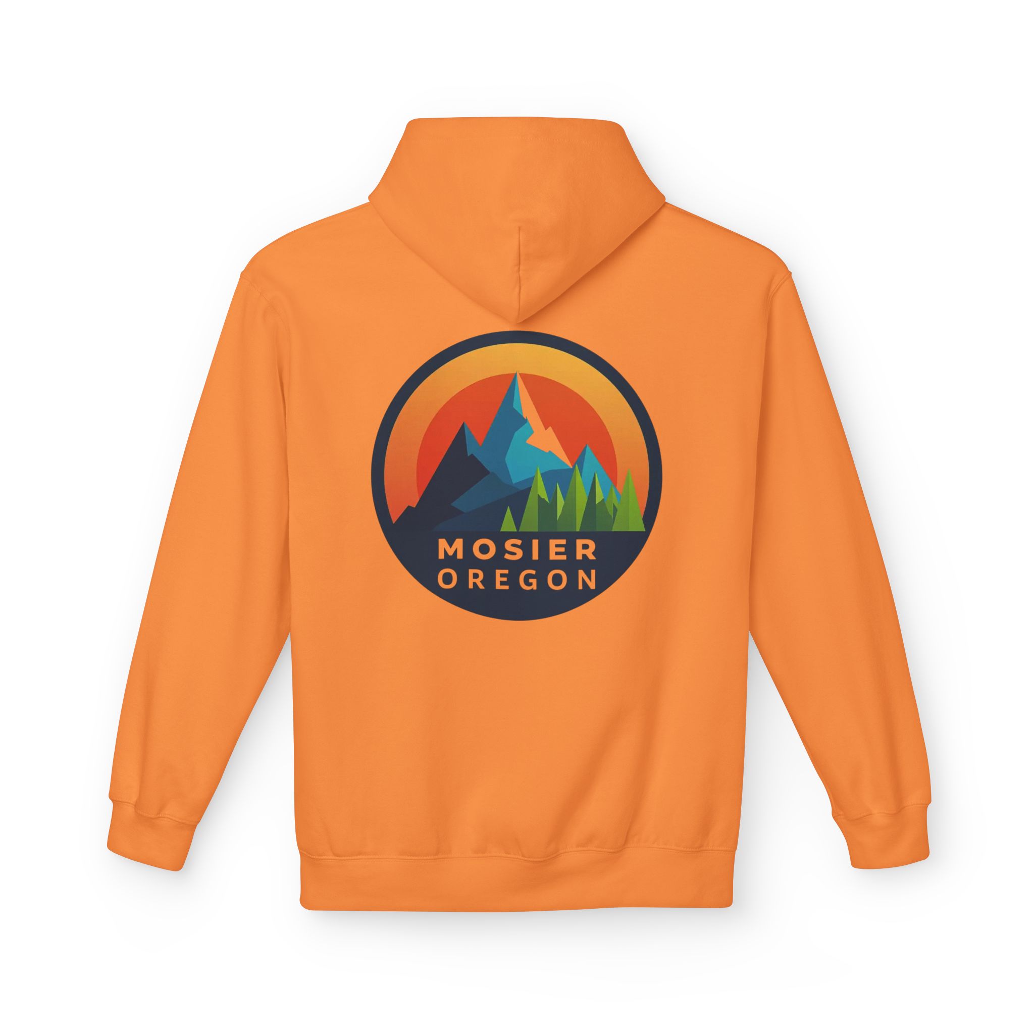 Mosier Oregon Mountain Hoodie — Retro Sunset Outdoor Pullover - Image 26