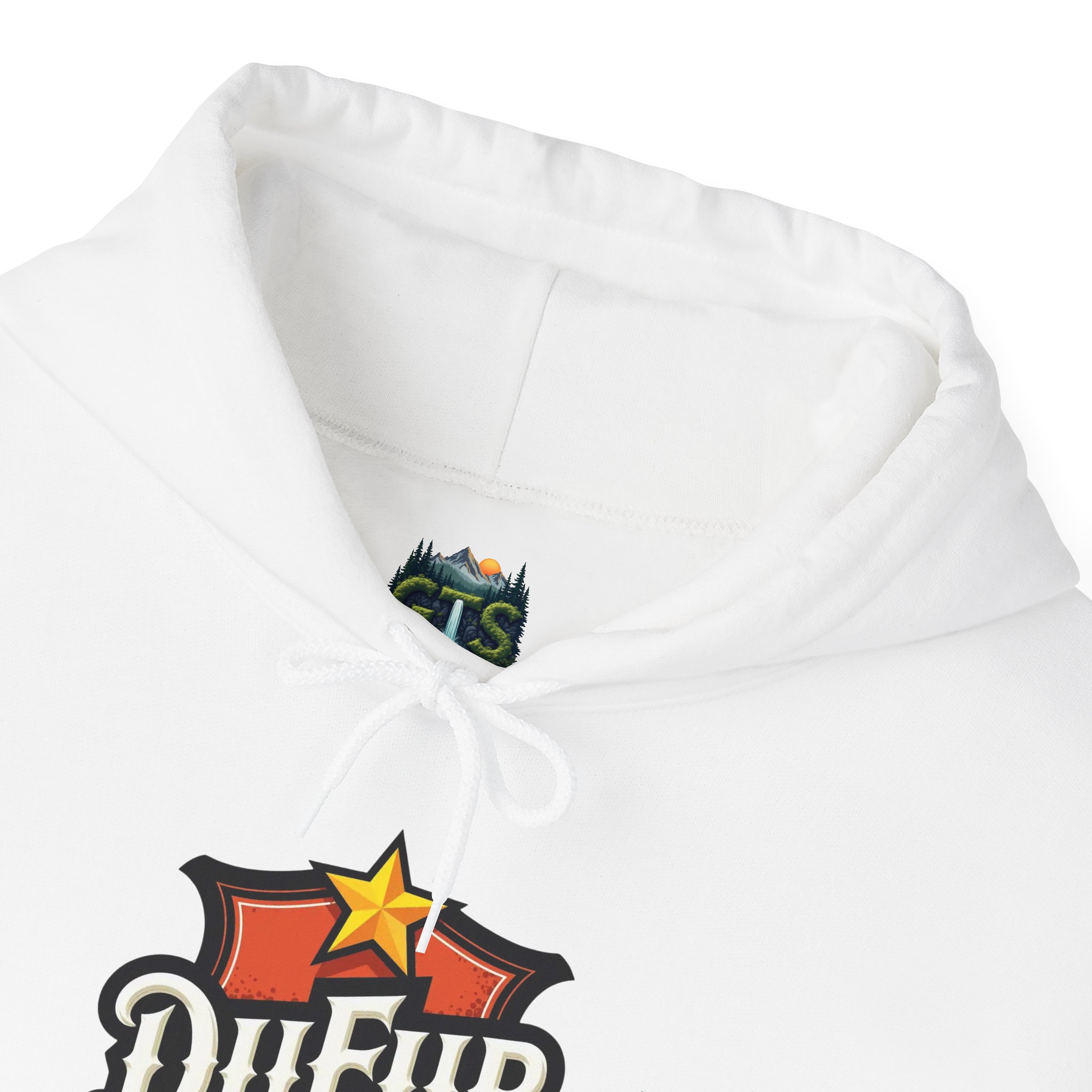 Dufur Oregon Hoodie — Vintage Shield Logo Pullover - Image 7