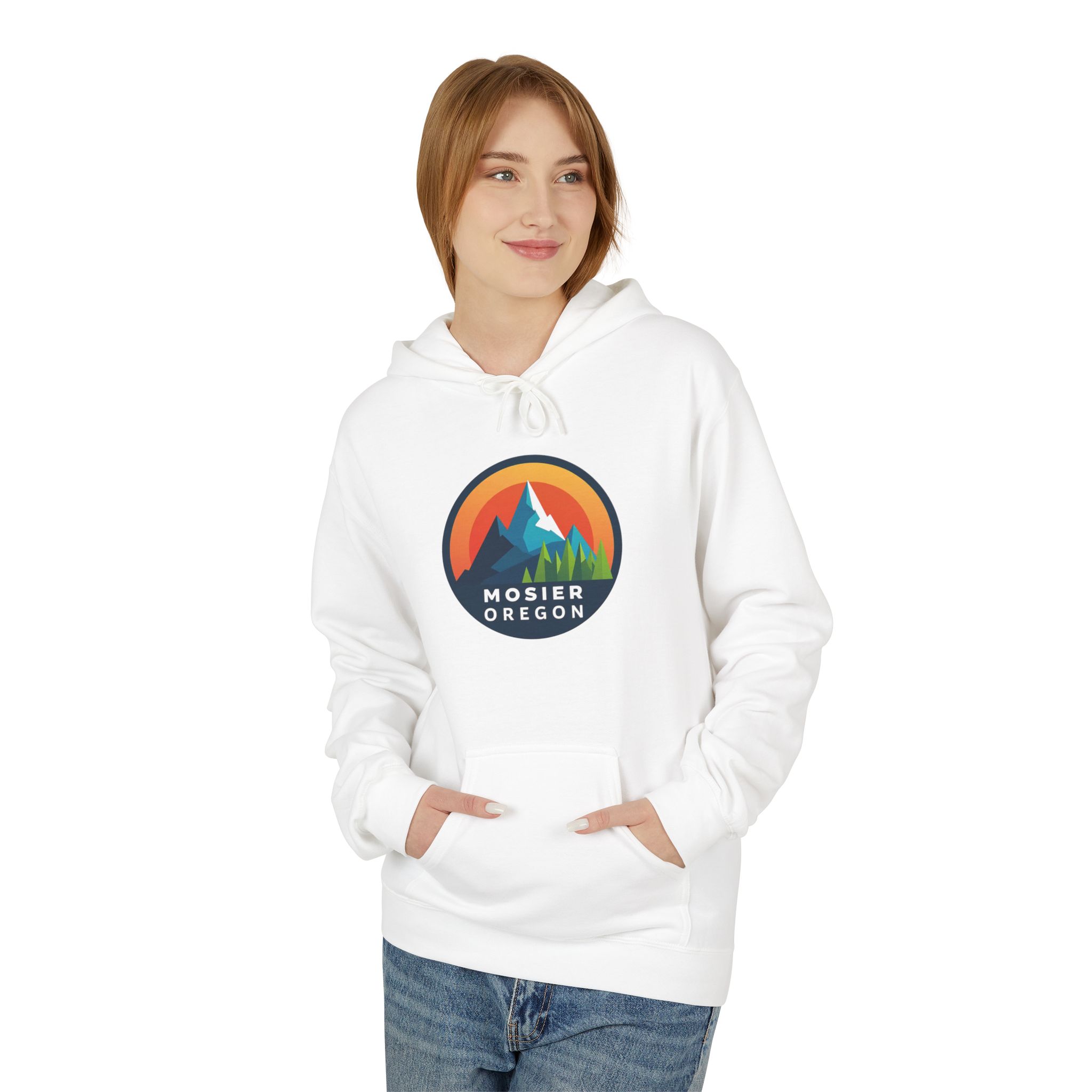 Mosier Oregon Mountain Hoodie — Retro Sunset Outdoor Pullover - Image 7