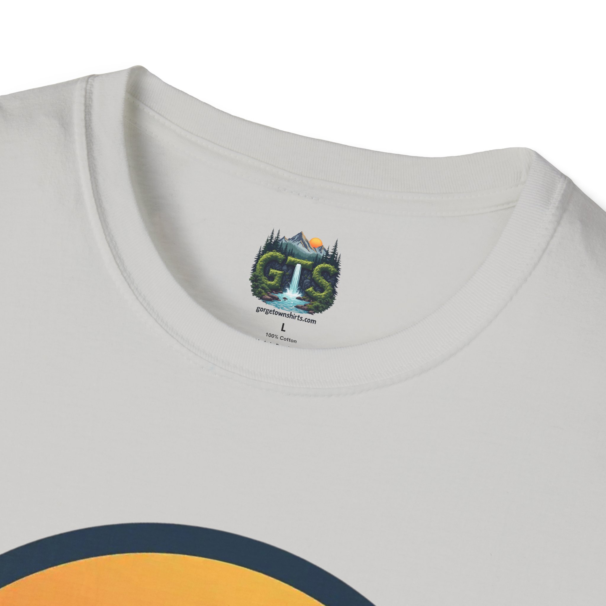 Mosier Oregon Mountain Badge T-Shirt - Image 12