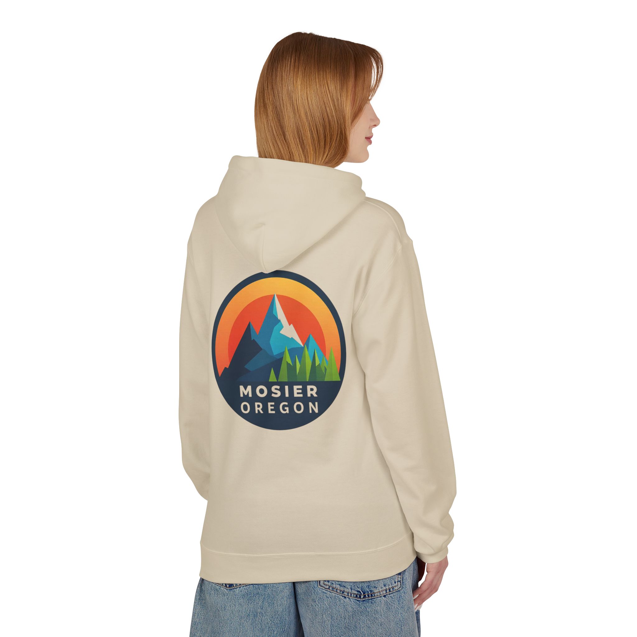 Mosier Oregon Mountain Hoodie — Retro Sunset Outdoor Pullover - Image 16