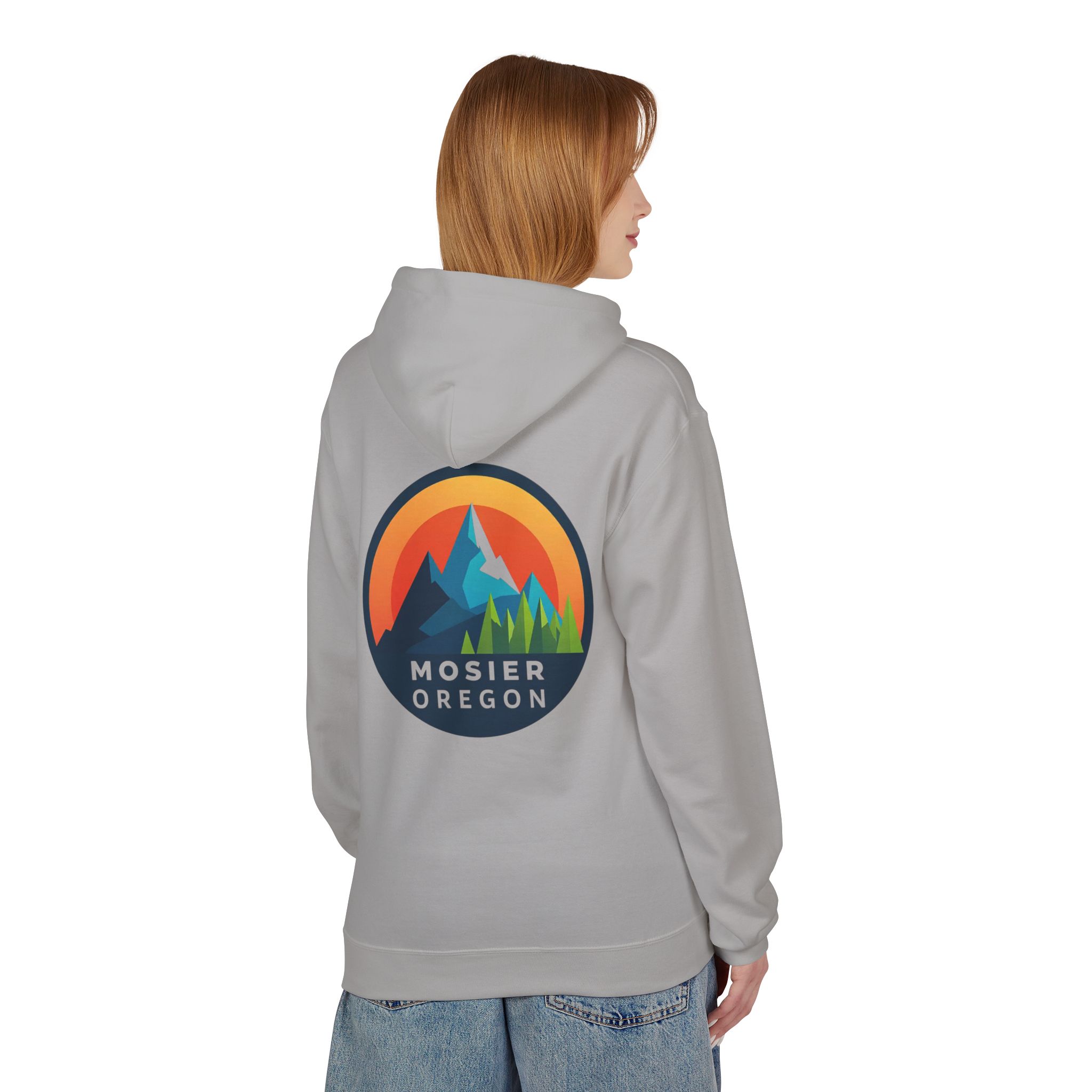 Mosier Oregon Mountain Hoodie — Retro Sunset Outdoor Pullover - Image 12
