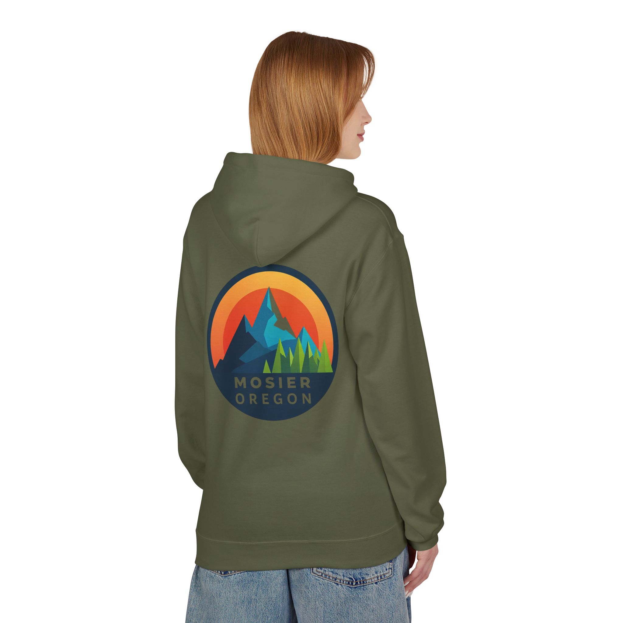 Mosier Oregon Mountain Hoodie — Retro Sunset Outdoor Pullover - Image 36