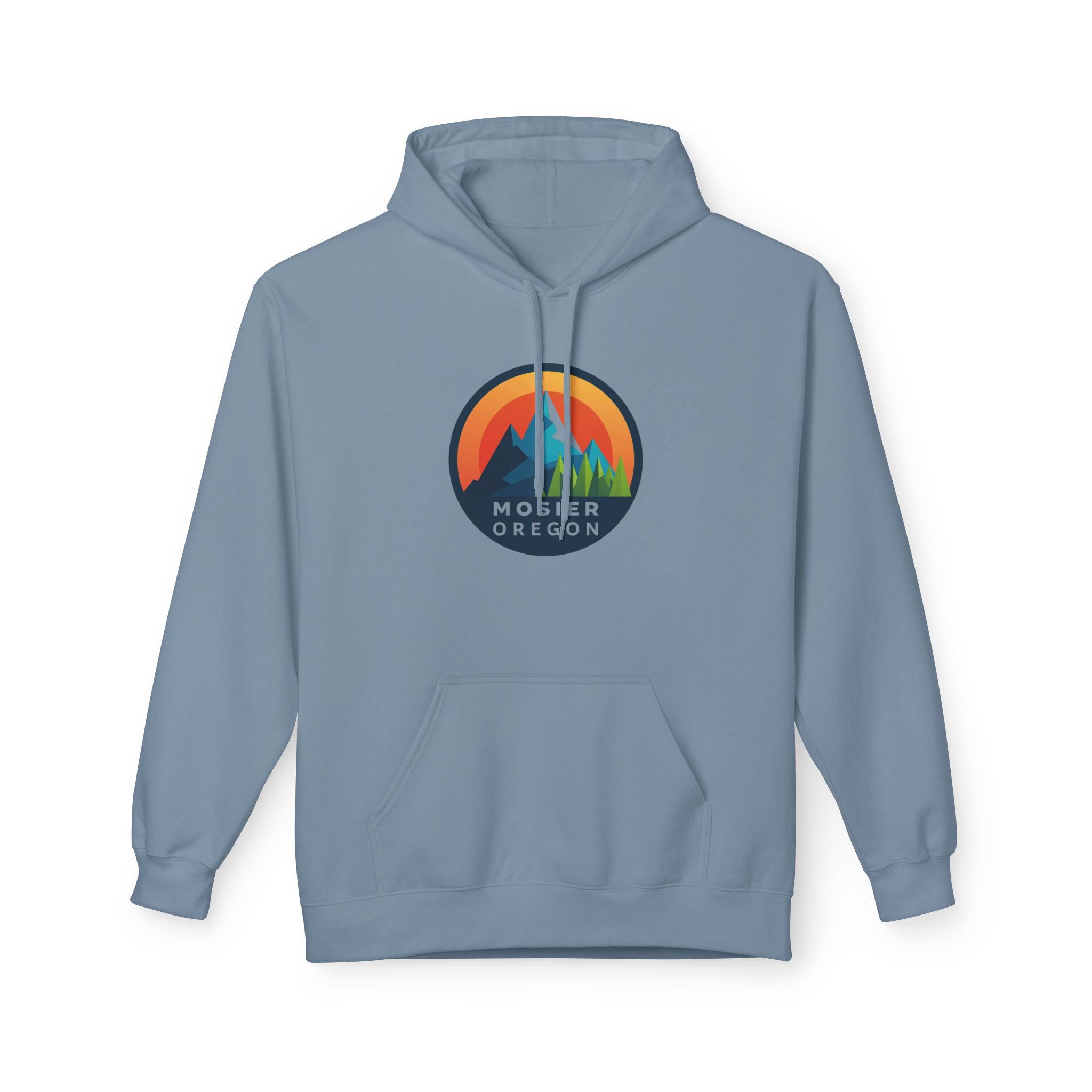 Mosier Oregon Mountain Hoodie — Retro Sunset Outdoor Pullover - Image 41