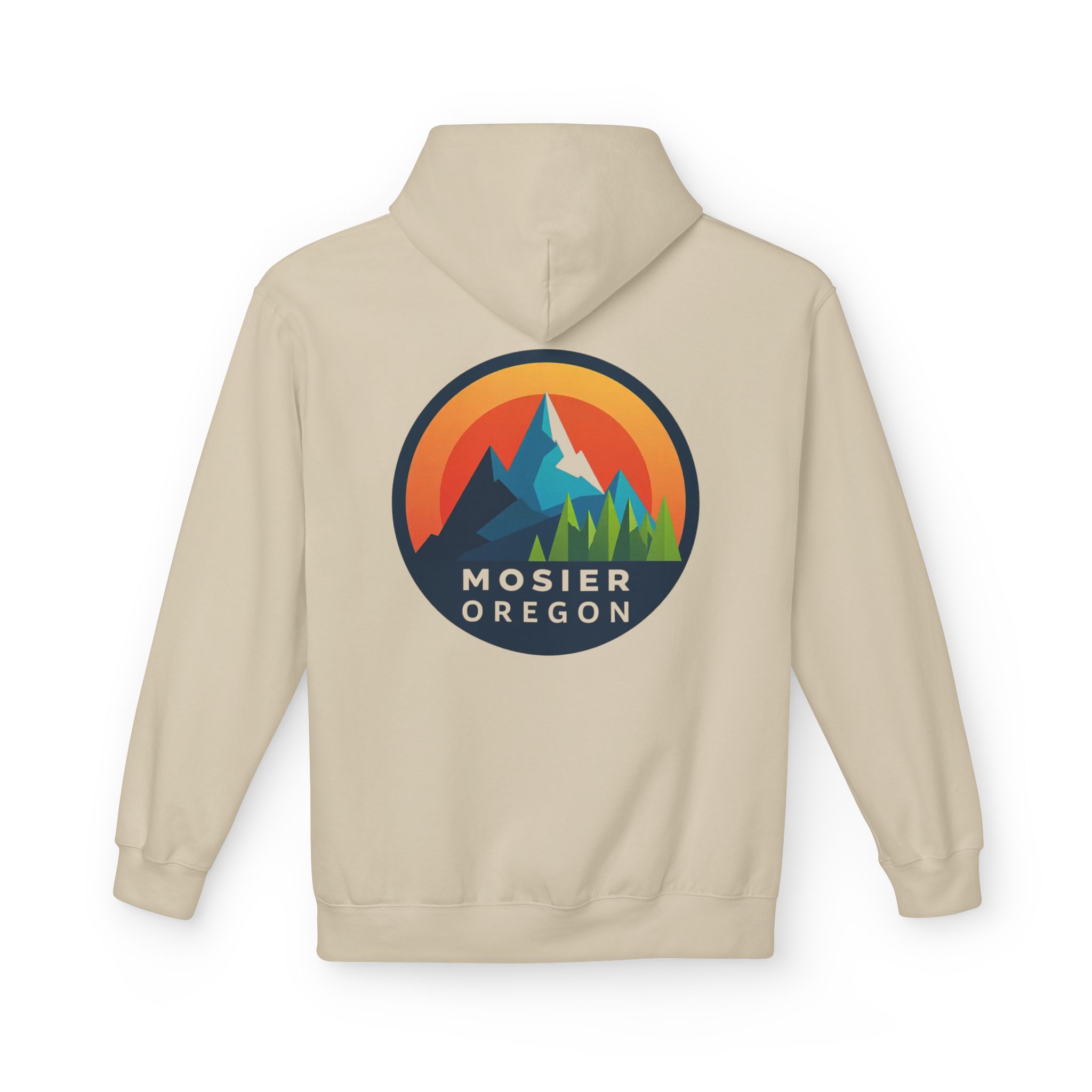Mosier Oregon Mountain Hoodie — Retro Sunset Outdoor Pullover - Image 14