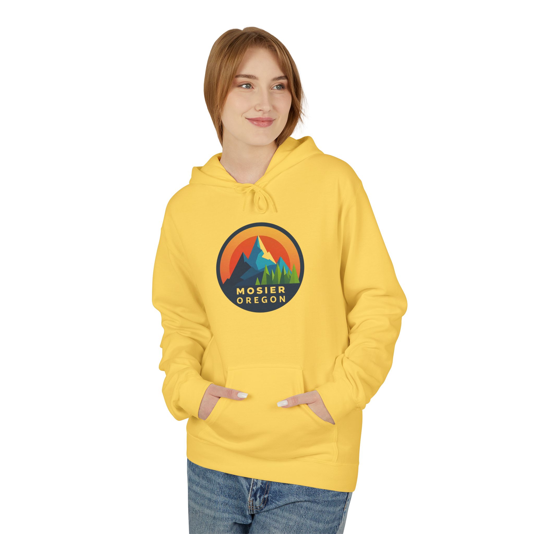 Mosier Oregon Mountain Hoodie — Retro Sunset Outdoor Pullover - Image 31
