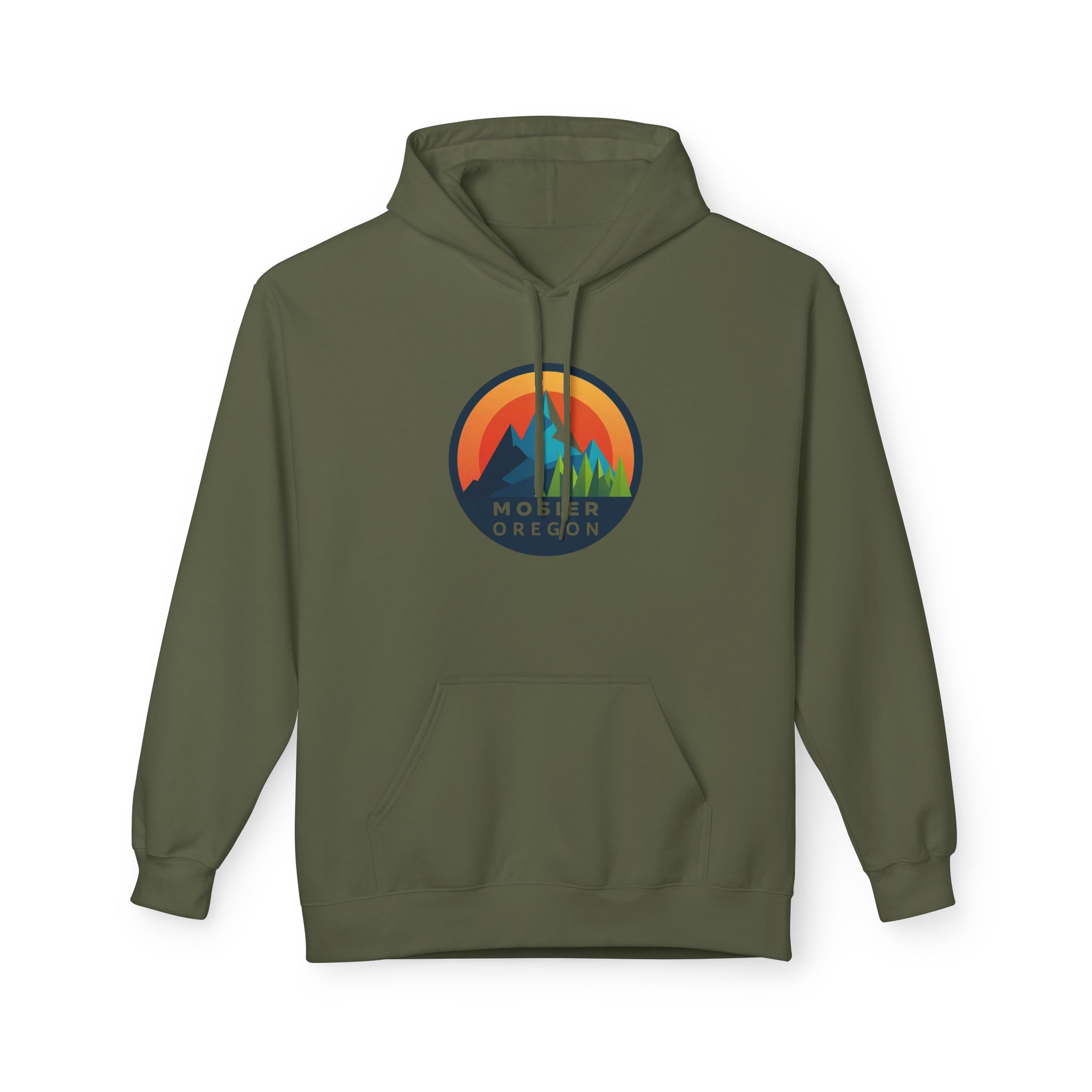 Mosier Oregon Mountain Hoodie — Retro Sunset Outdoor Pullover - Image 33
