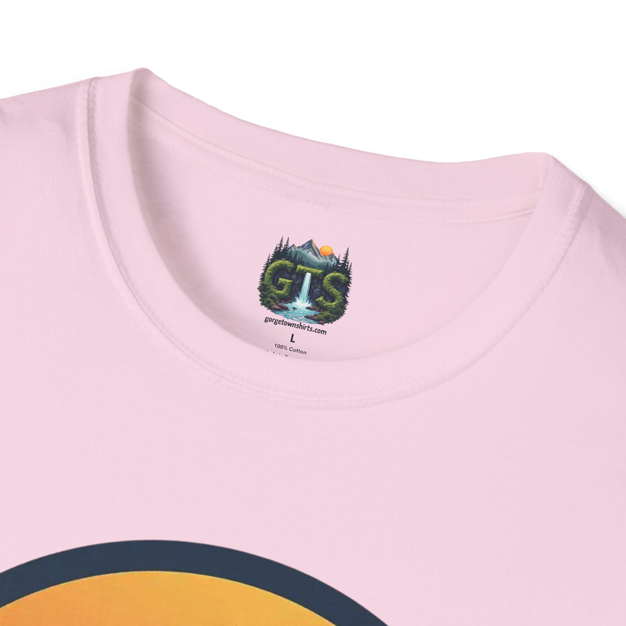 Mosier Oregon Mountain Badge T-Shirt - Image 37