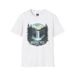 Bridal Veil Oregon T-Shirt — Scenic Waterfall Nature Tee