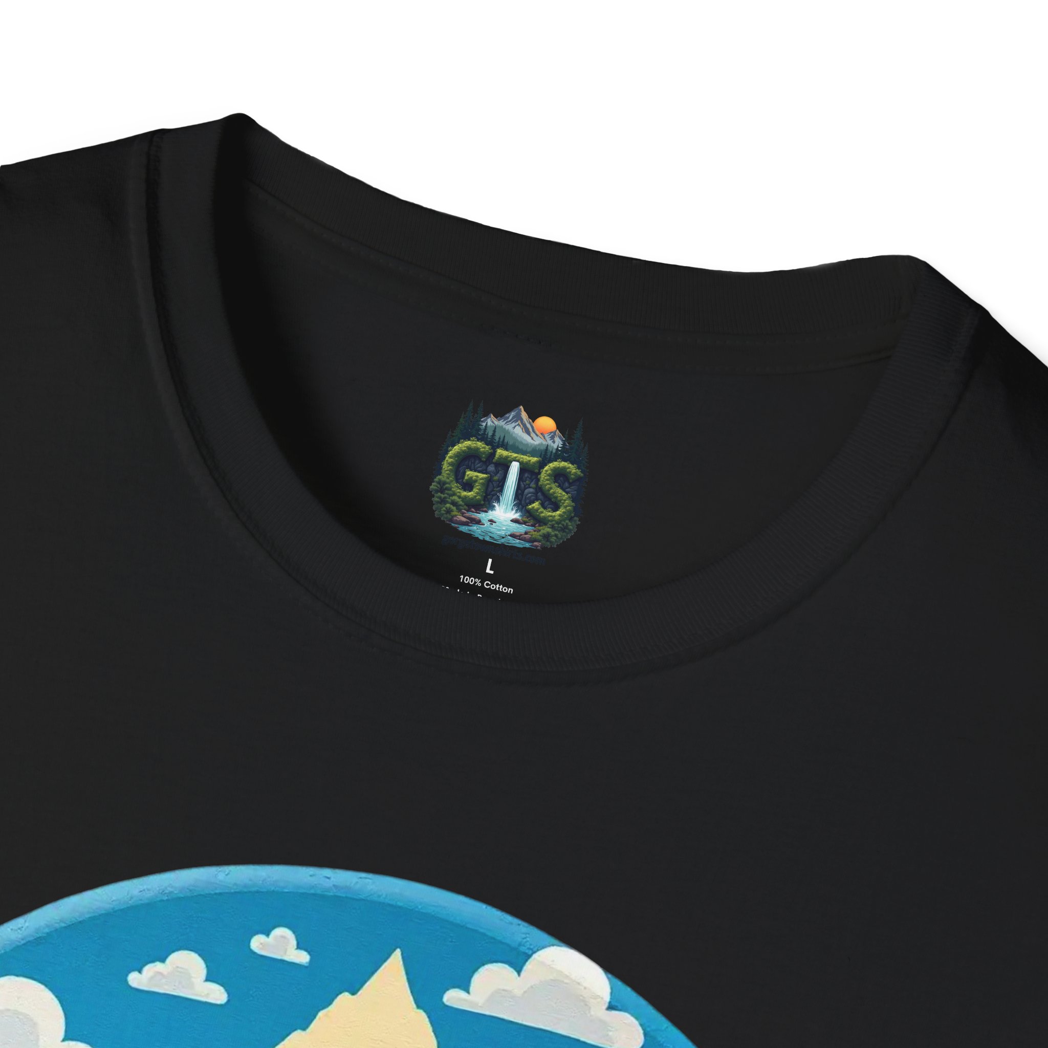 Home Valley Washington T-Shirt – Retro Mountain Badge Graphic - Image 6