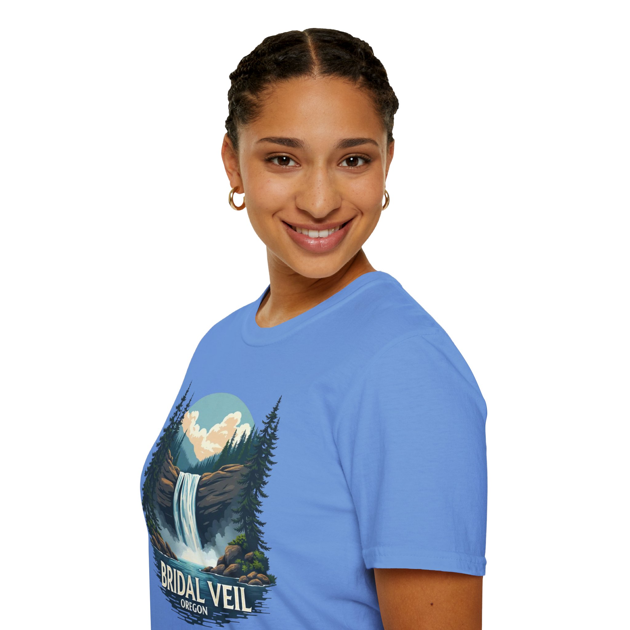 Bridal Veil Oregon T-Shirt — Scenic Waterfall Nature Tee - Image 44