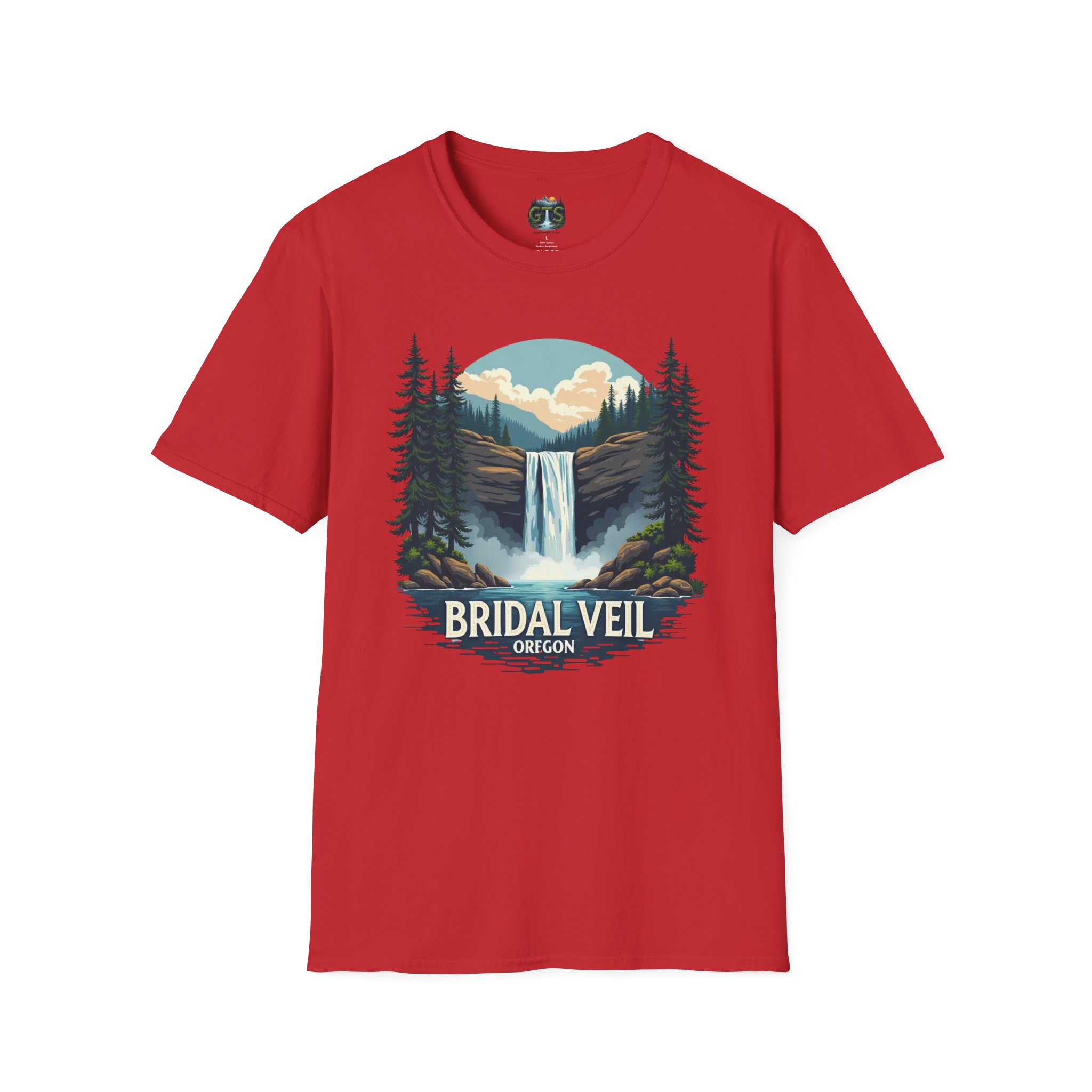 Bridal Veil Oregon T-Shirt — Scenic Waterfall Nature Tee - Image 61