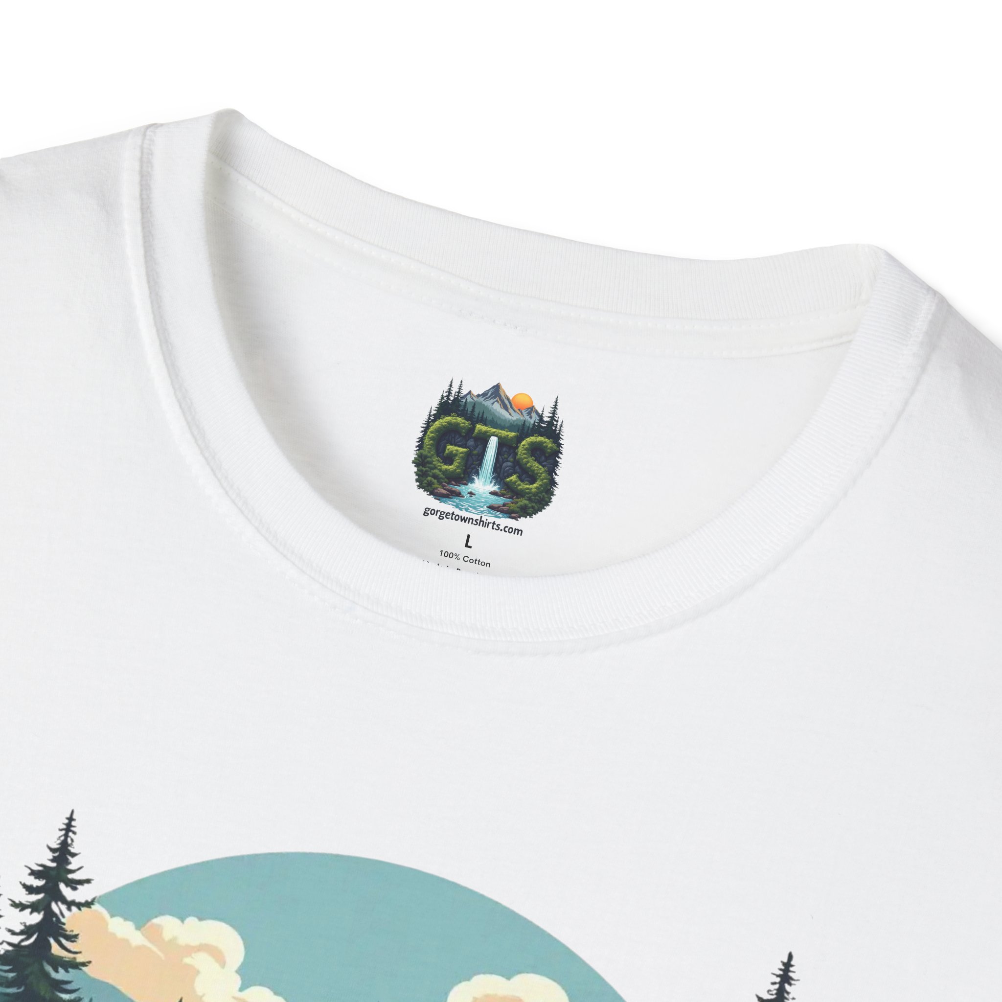 Bridal Veil Oregon T-Shirt — Scenic Waterfall Nature Tee - Image 2