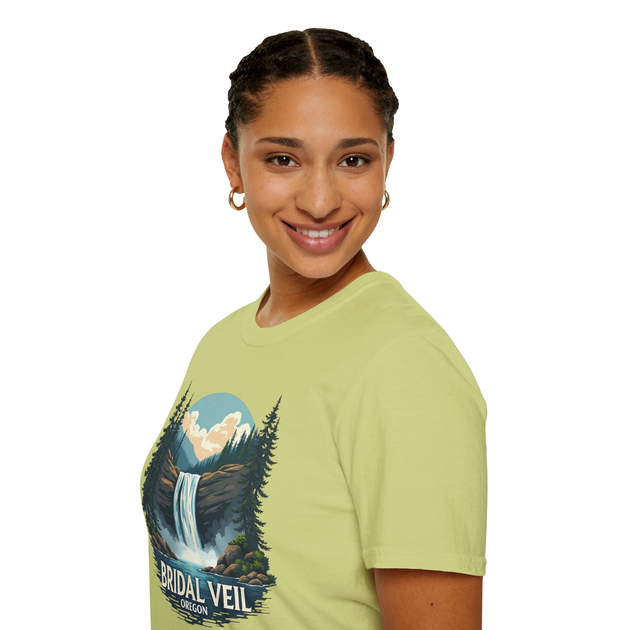 Bridal Veil Oregon T-Shirt — Scenic Waterfall Nature Tee - Image 20