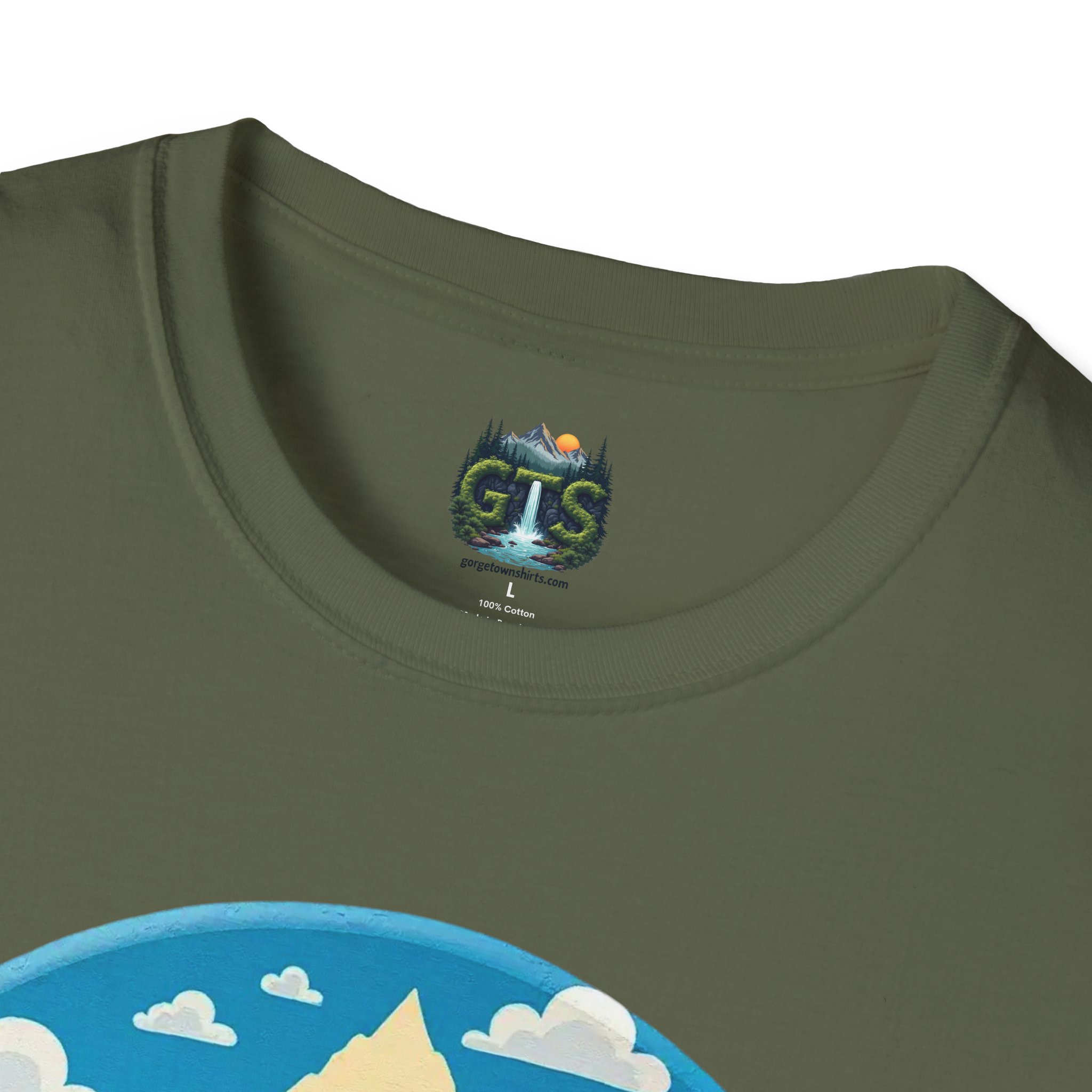 Home Valley Washington T-Shirt – Retro Mountain Badge Graphic - Image 26