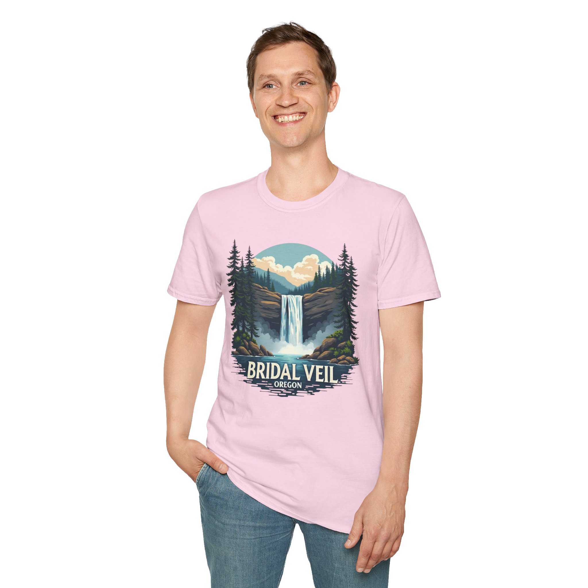 Bridal Veil Oregon T-Shirt — Scenic Waterfall Nature Tee - Image 55