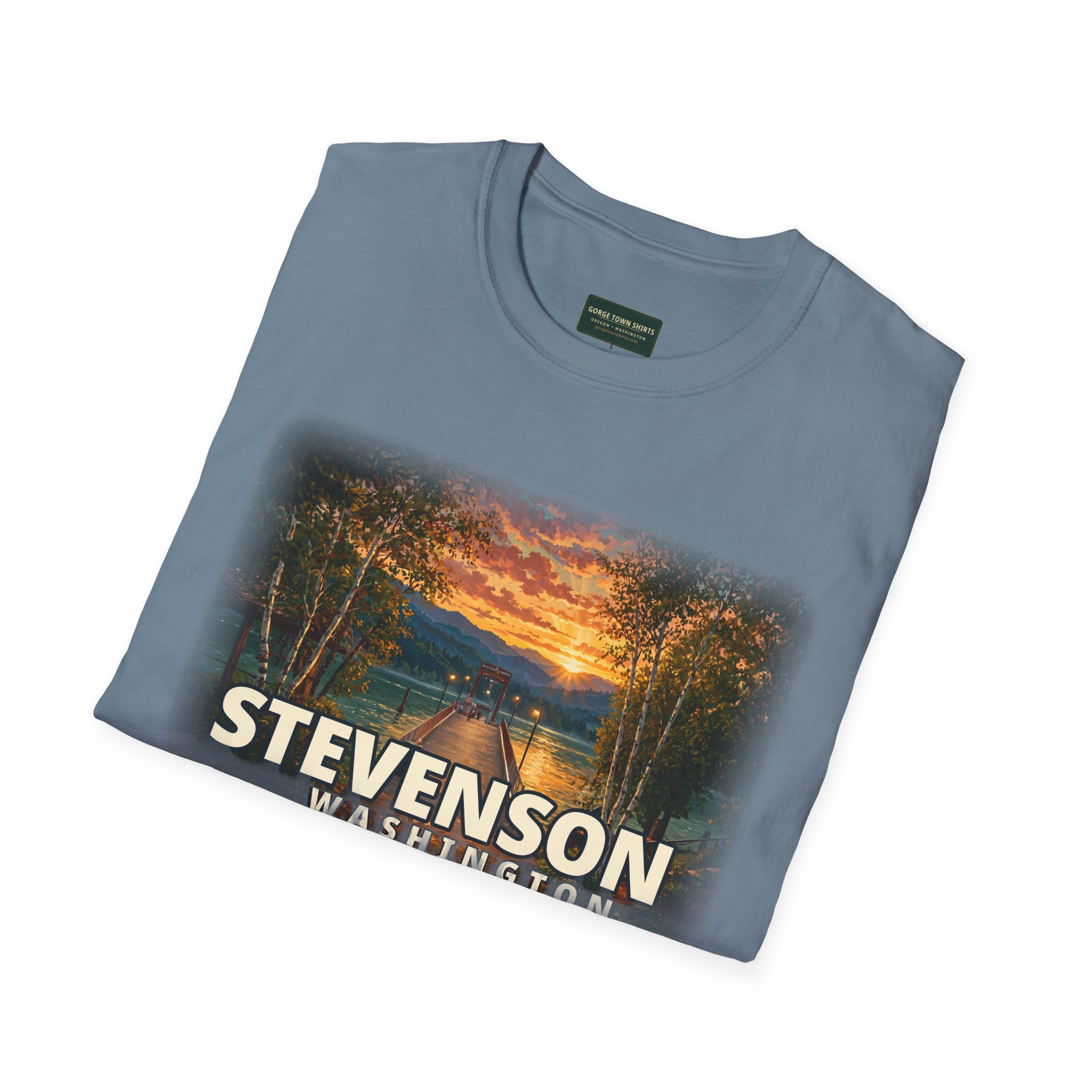 Stevenson Washington T-Shirt – Epic Hour Bridge of the Gods Graphic - Image 36