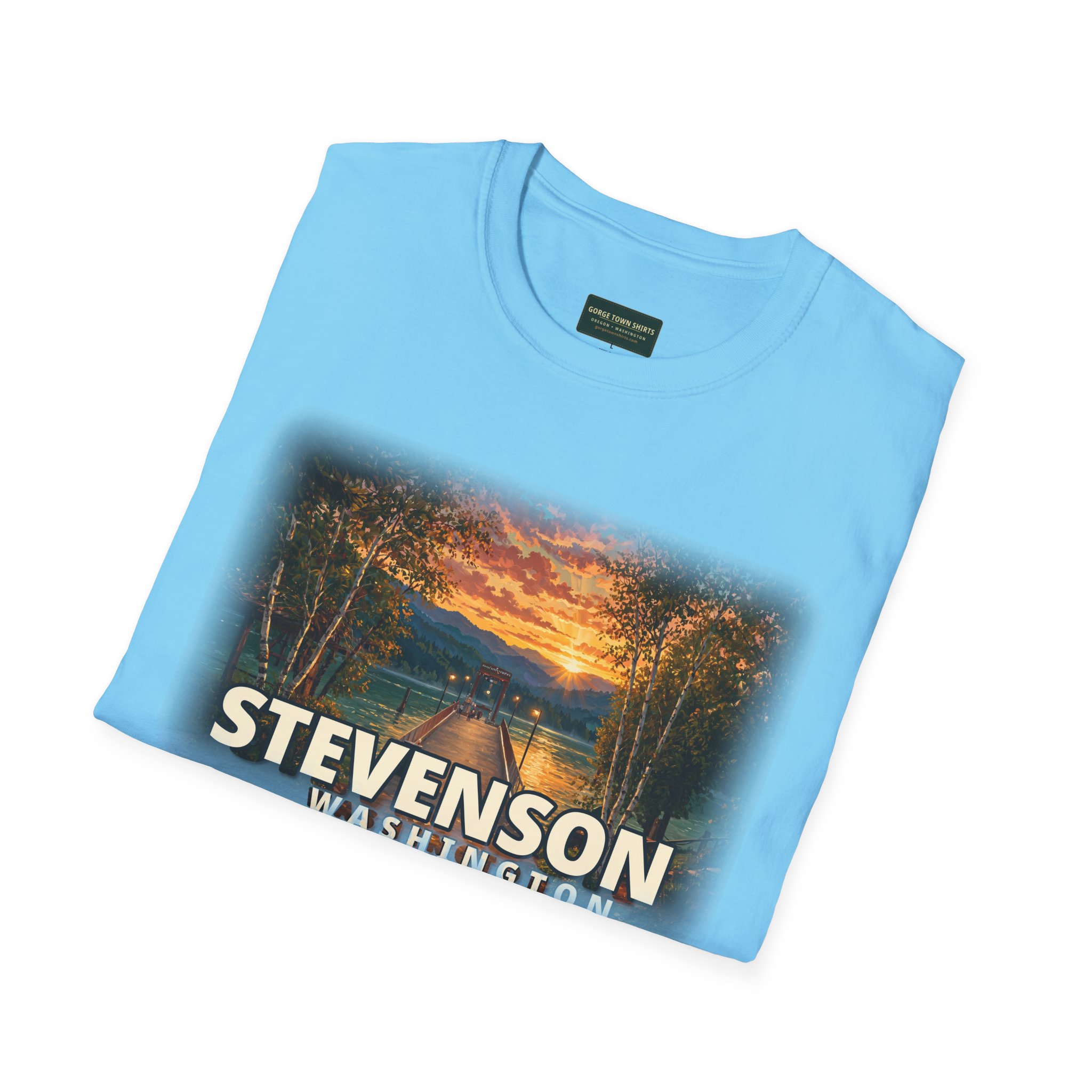 Stevenson Washington T-Shirt – Epic Hour Bridge of the Gods Graphic - Image 33