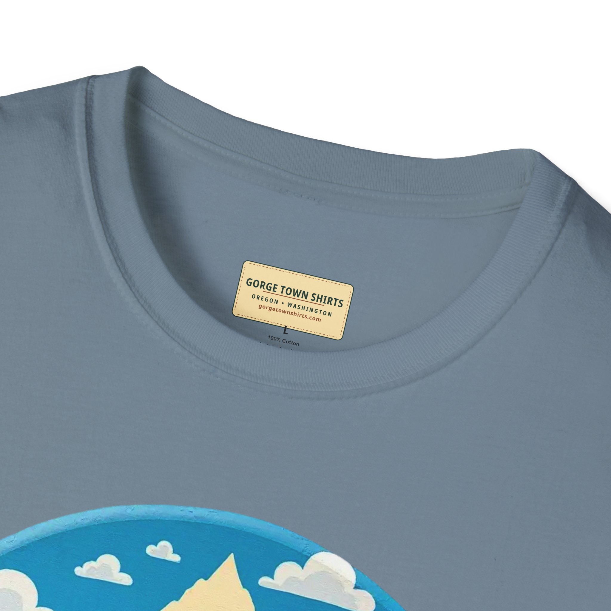 Home Valley Washington T-Shirt – Retro Mountain Badge Graphic - Image 46