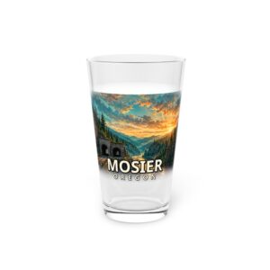 Mosier Oregon Pint Glass – Epic Hour Graphic