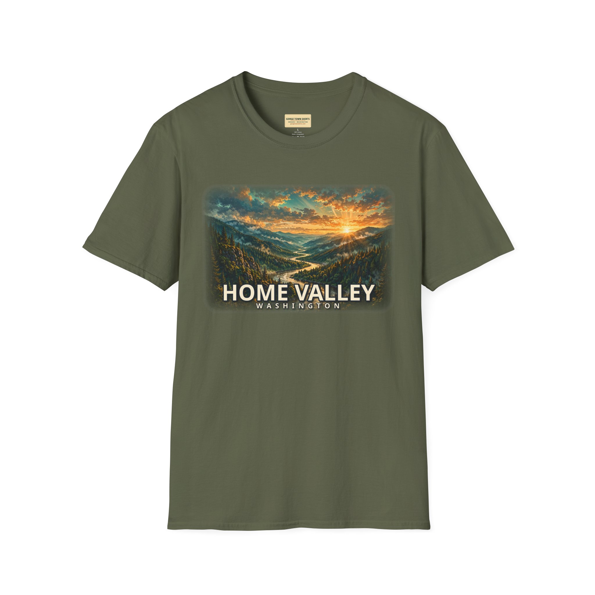 Home Valley Washington T-Shirt – Epic Hour Wind River Graphic - Image 19