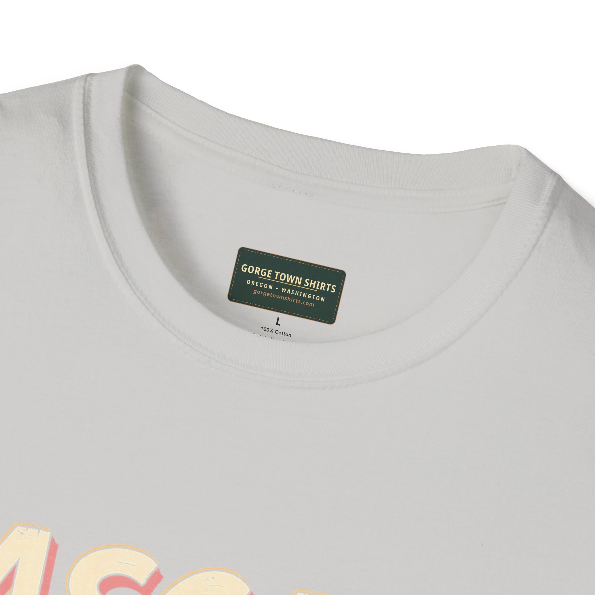 Cascade Locks Oregon Americana T-Shirt - Image 10