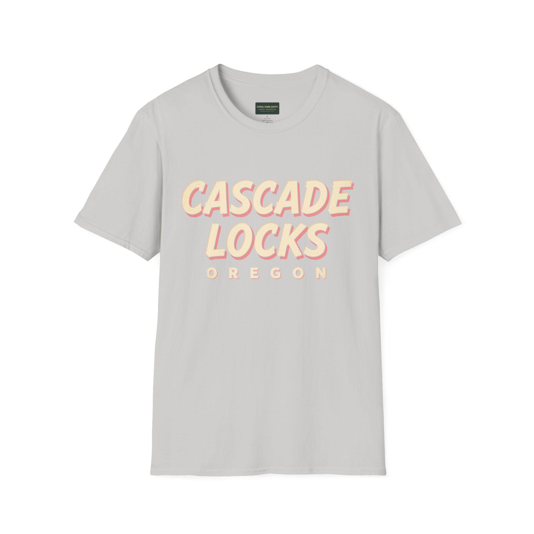 Cascade Locks Oregon Americana T-Shirt