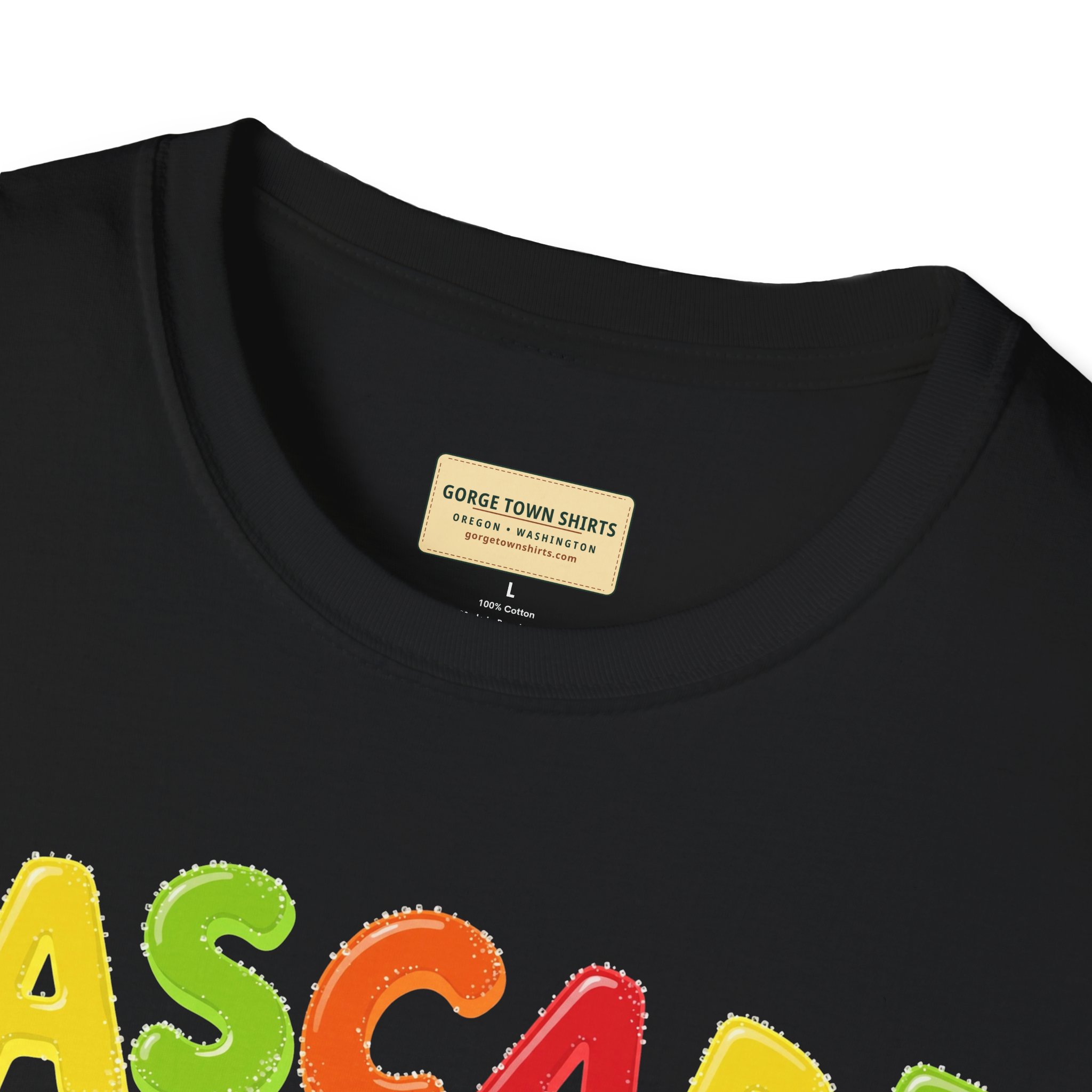 Cascade Locks Oregon Gummy T-Shirt - Image 4